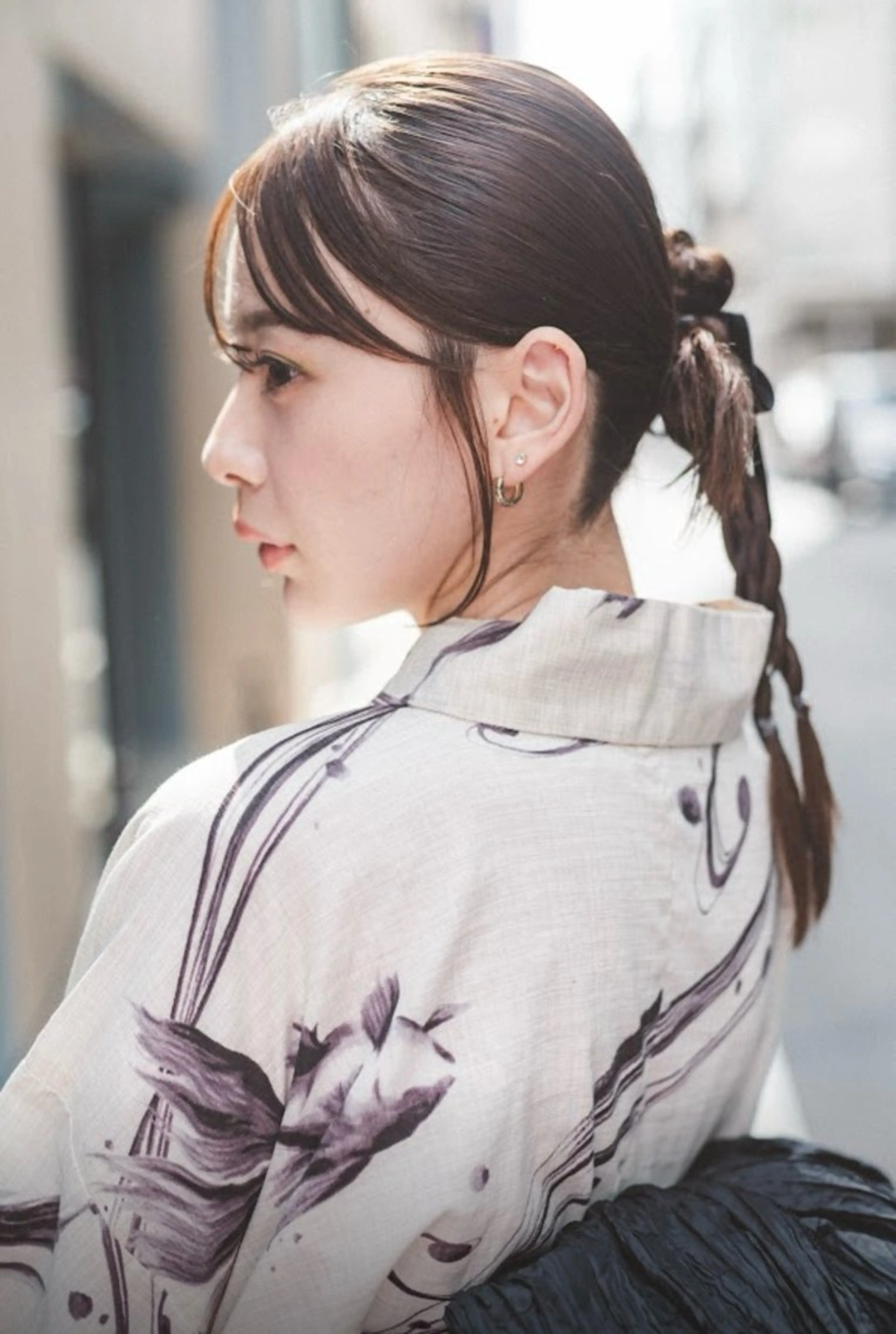 ヘアアレンジ 💎耳ツボジュエリー ×銀座美容室💎のヘアスタイル