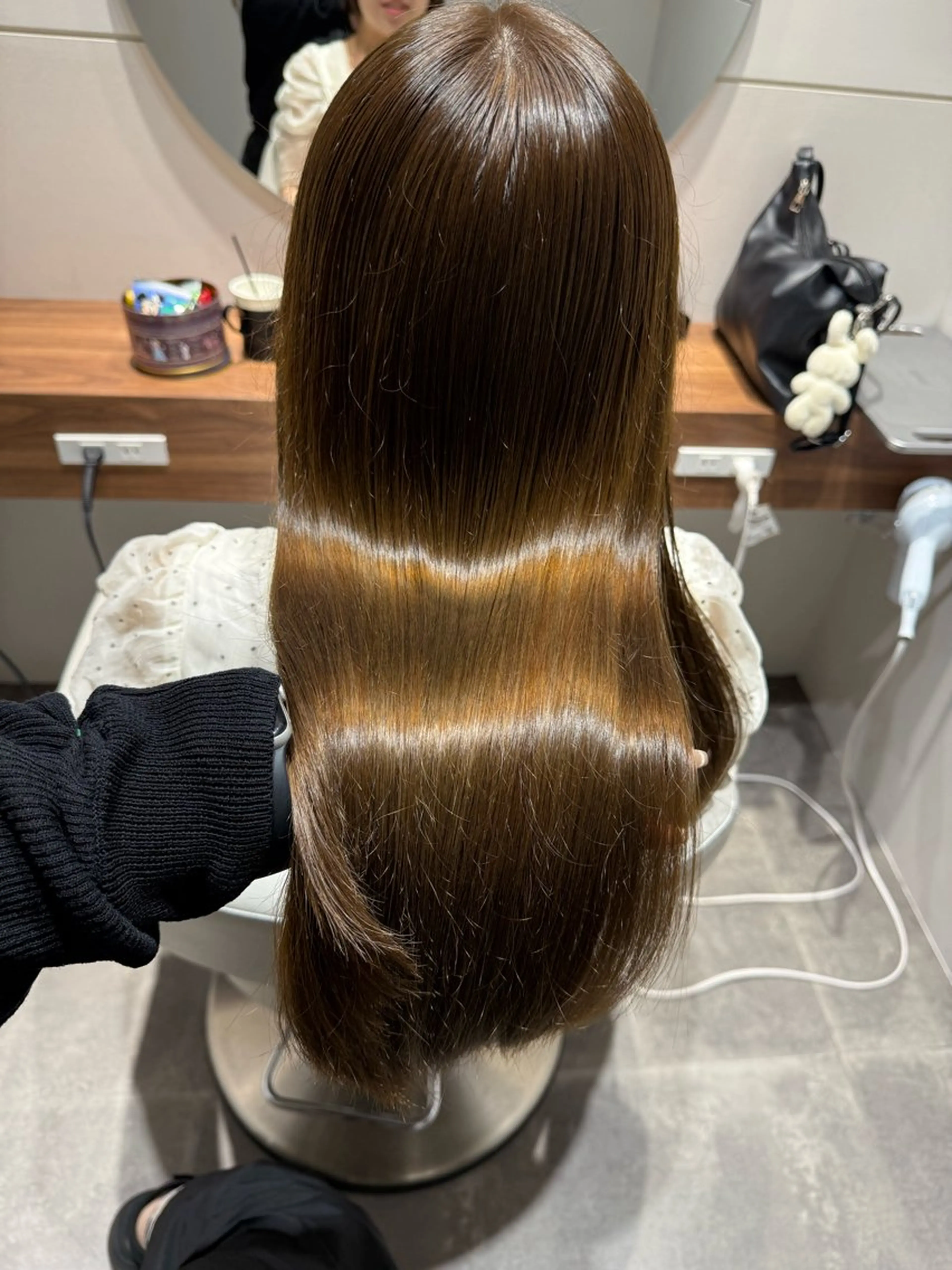 ロング ヘアカラー 濱﨑 紅葉のヘアスタイル