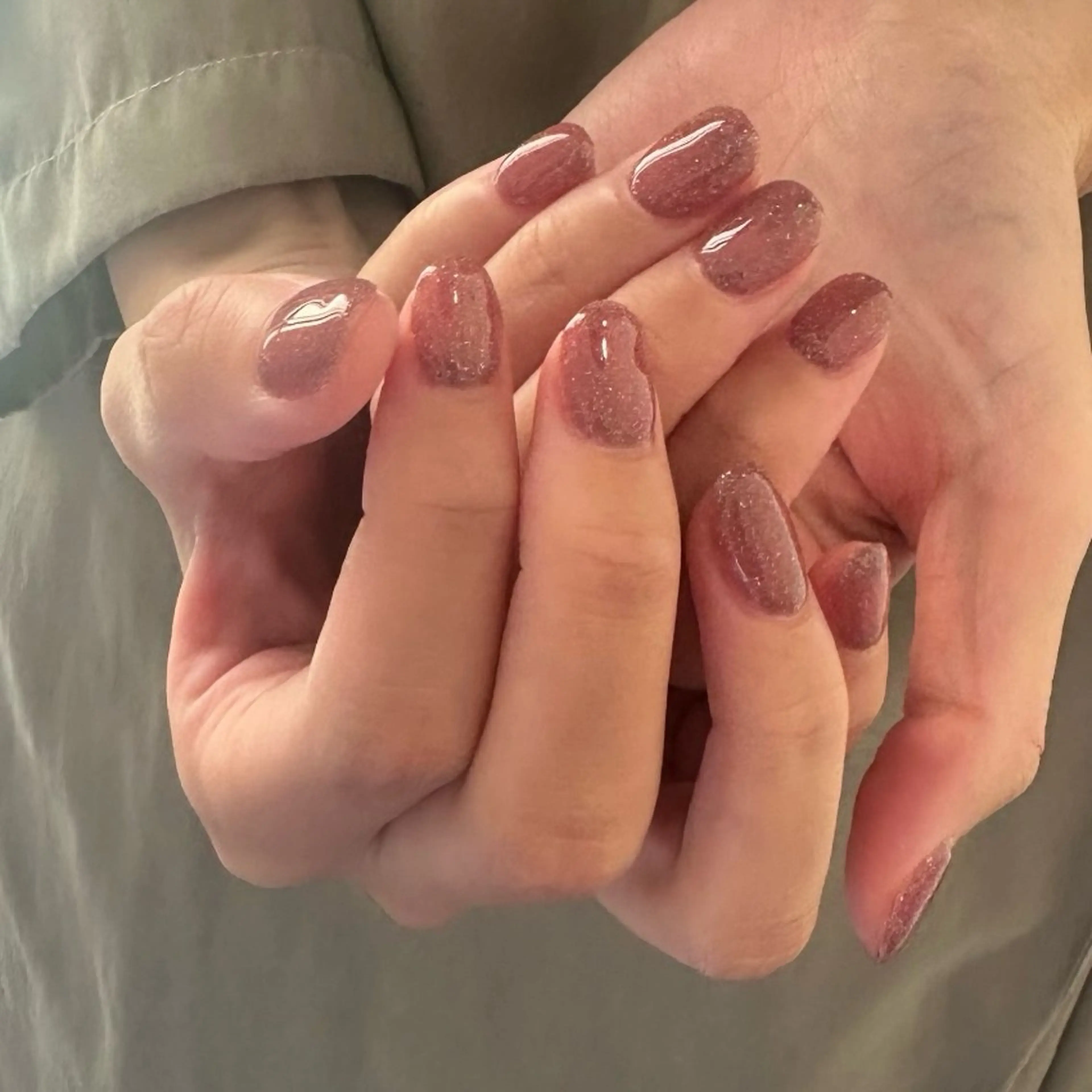 ネイル ラメ(グリッター) ワンカラーネイル WOLTOKYO渋谷 yunaのネイルデザイン