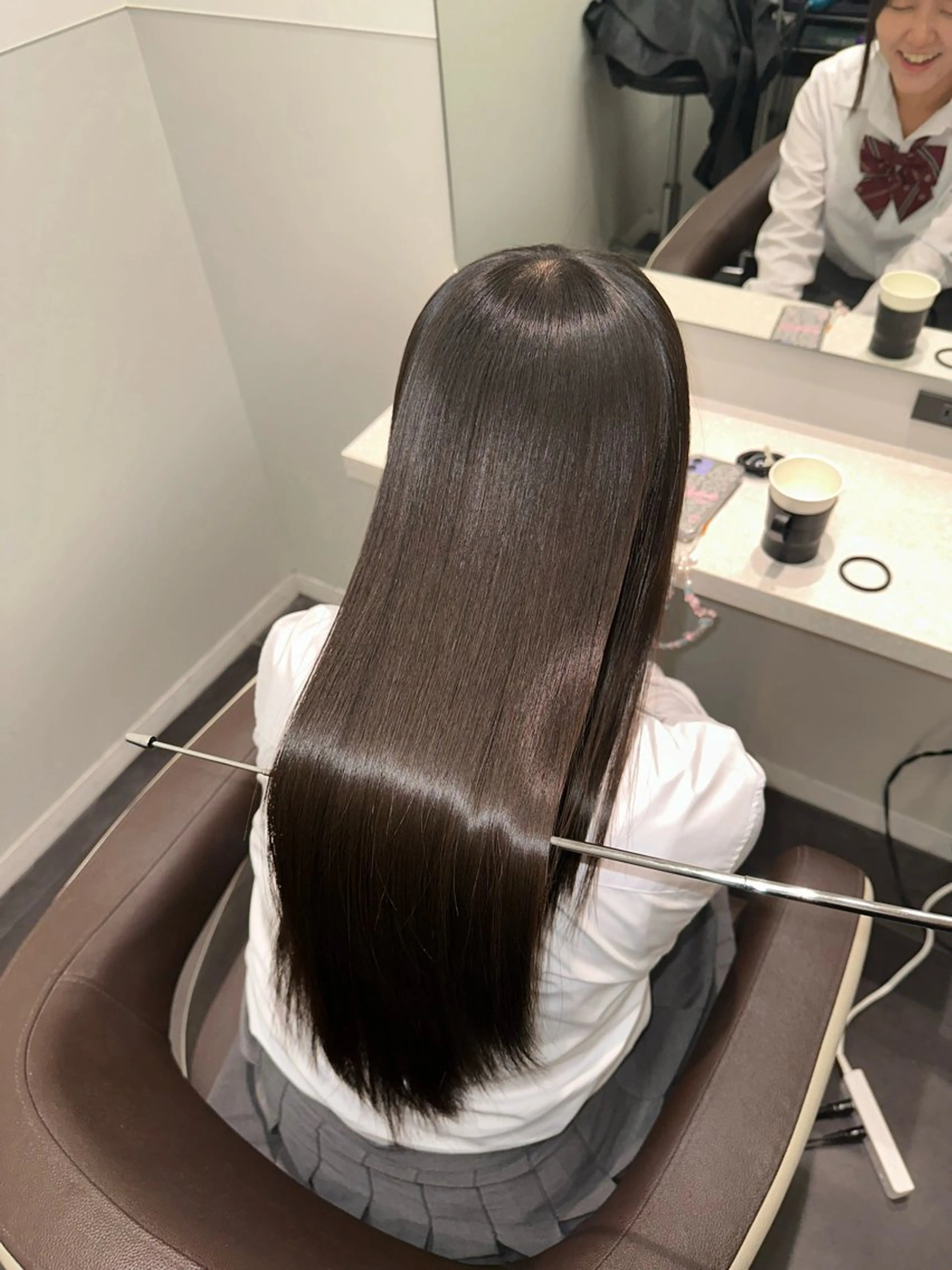 セミロング 美髪特化✨ 伊織✨縮毛矯正✨のヘアスタイル