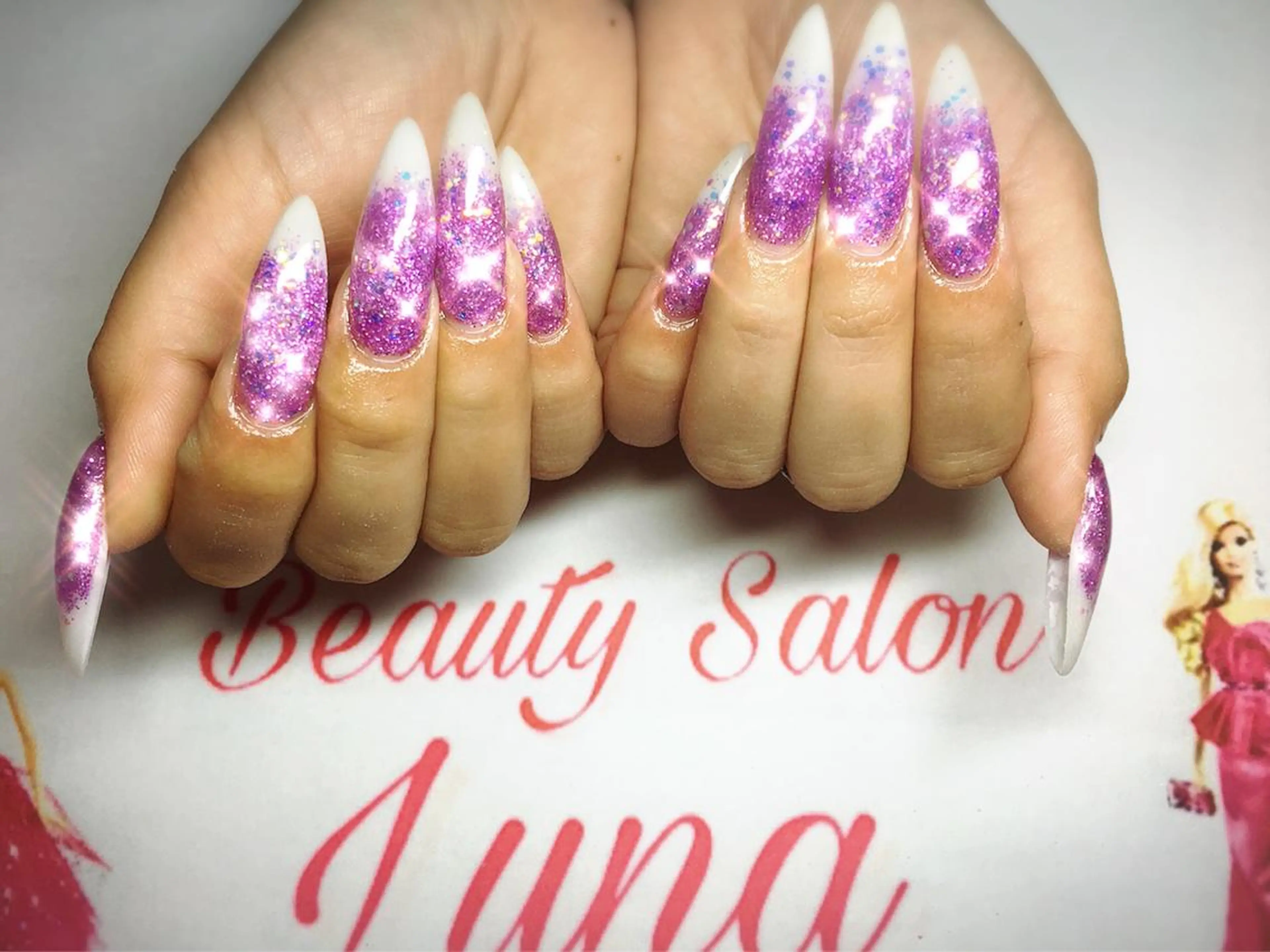 ロング ネイル 持ち込み スカルプネイル Beauty Salon  Luna所属・Beauty Salon Lunaのエステ・リラクイメージ