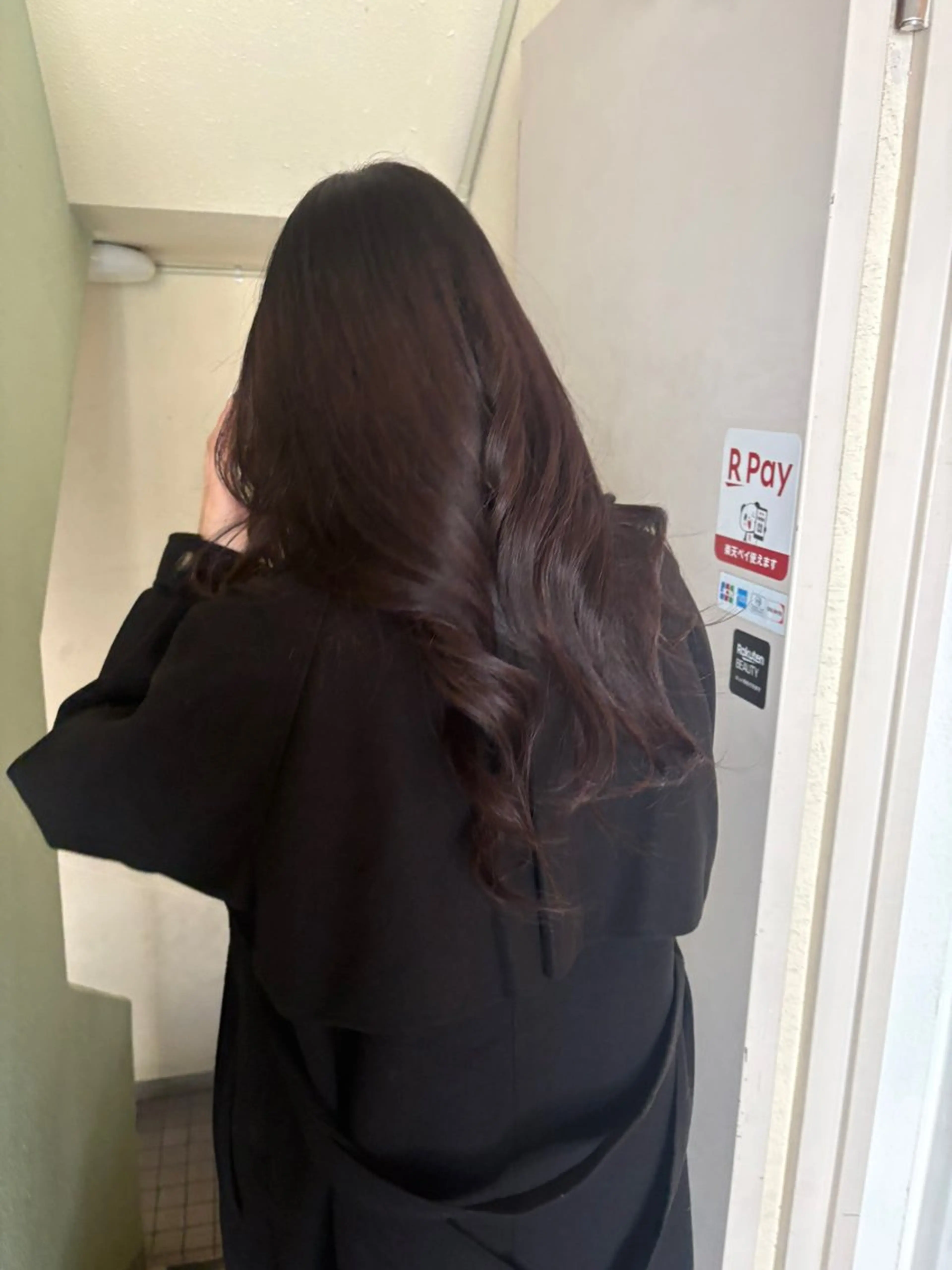 セミロング カラー 透明感カラー abilita MIYUのヘアスタイル