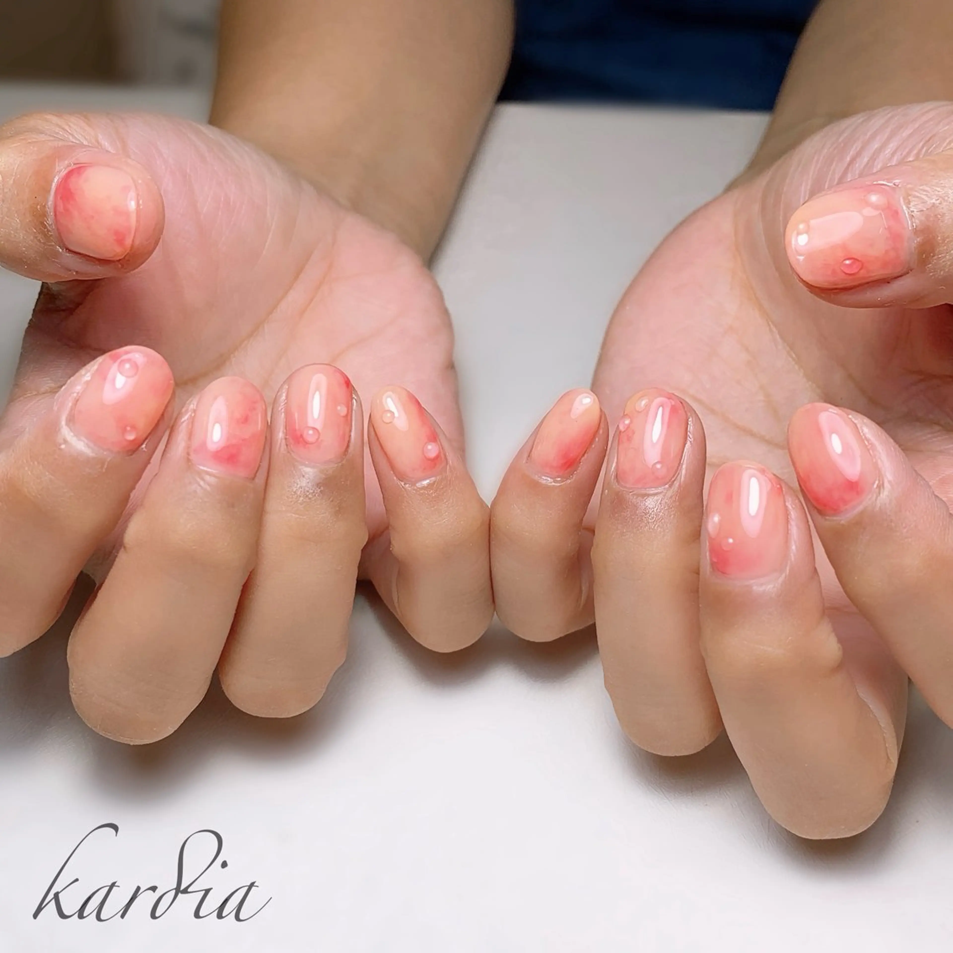 ネイル καρδιά -ｶﾙﾃﾞｨｱ-のネイルデザイン