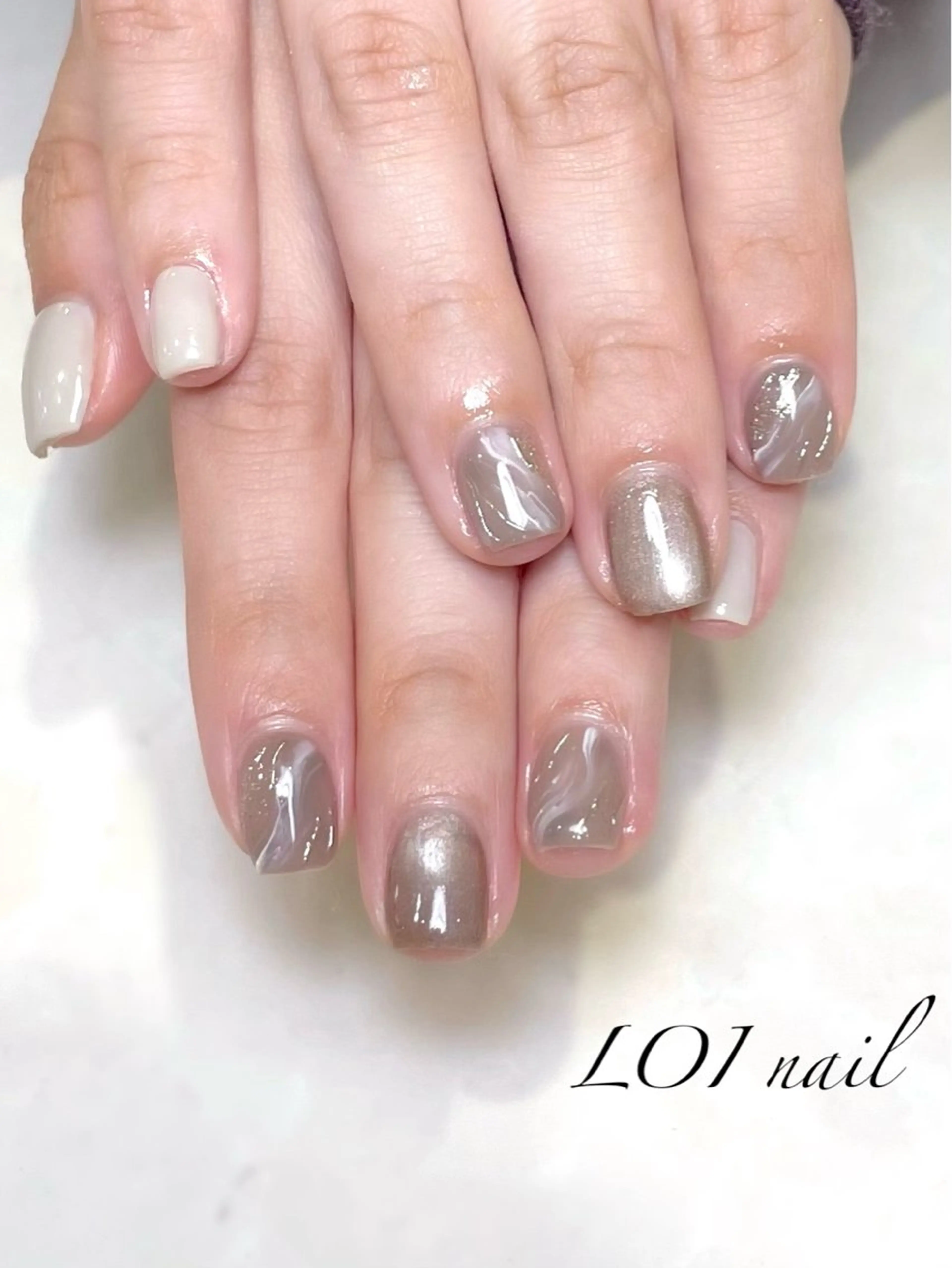 ネイル アートネイル ハンドネイル LOI nail monaのネイルデザイン