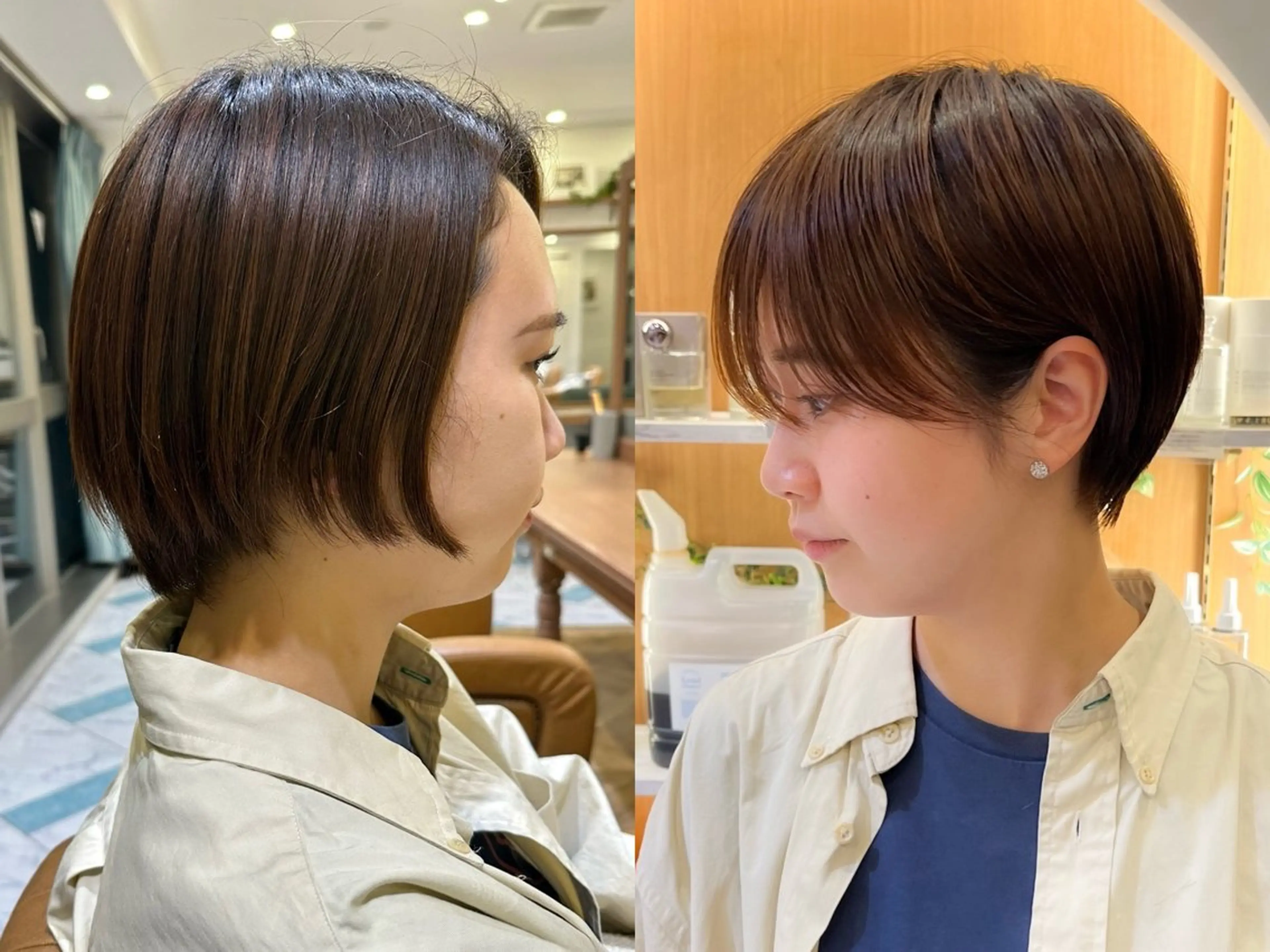 ショート カット ヘアカラー 縮毛矯正 トリートメント ショート/縮毛矯正 /大宮/惇平のヘアスタイル