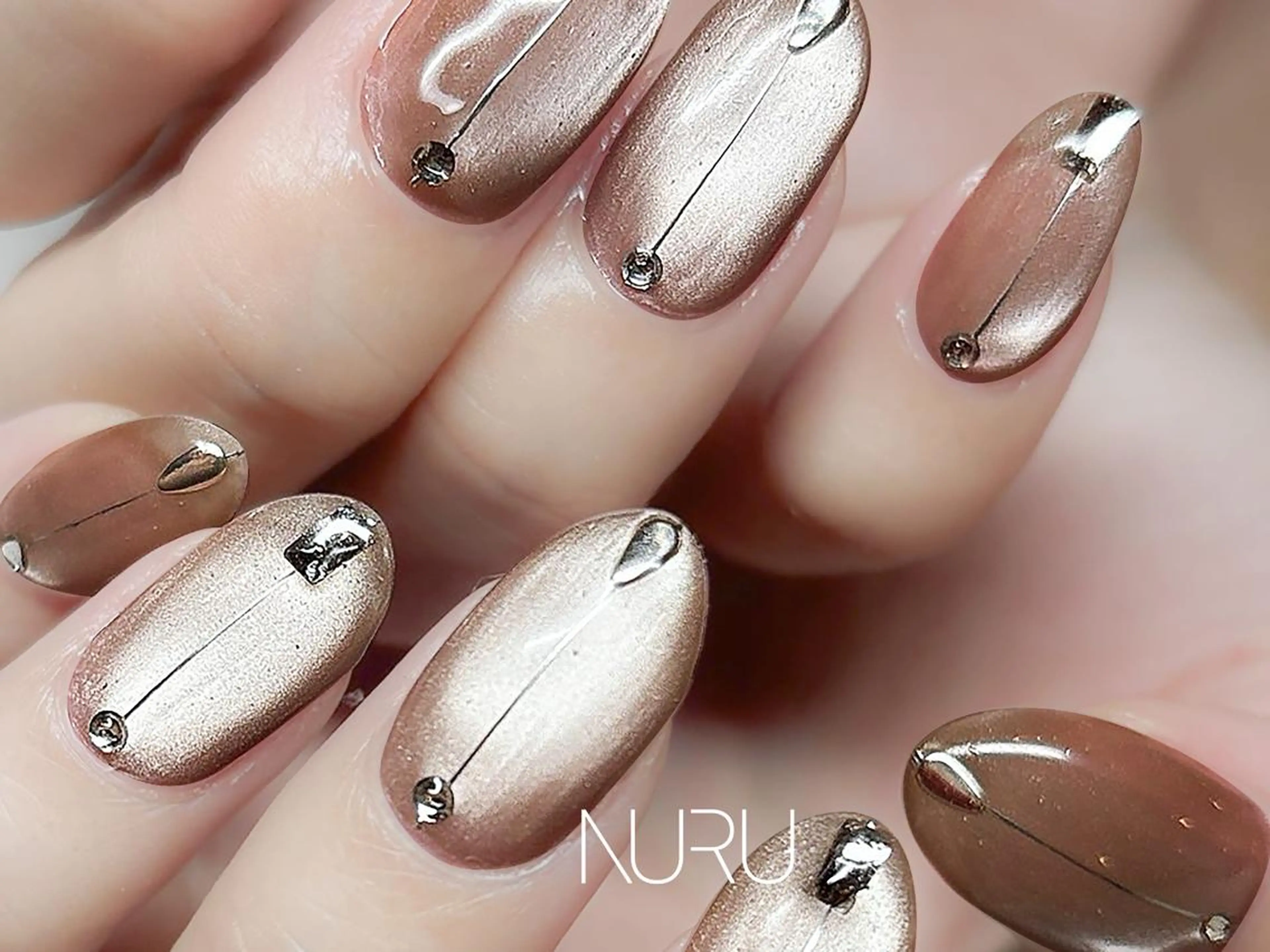 ネイル 持ち込み NURU NAIL ヌルネイル新宿のネイルデザイン