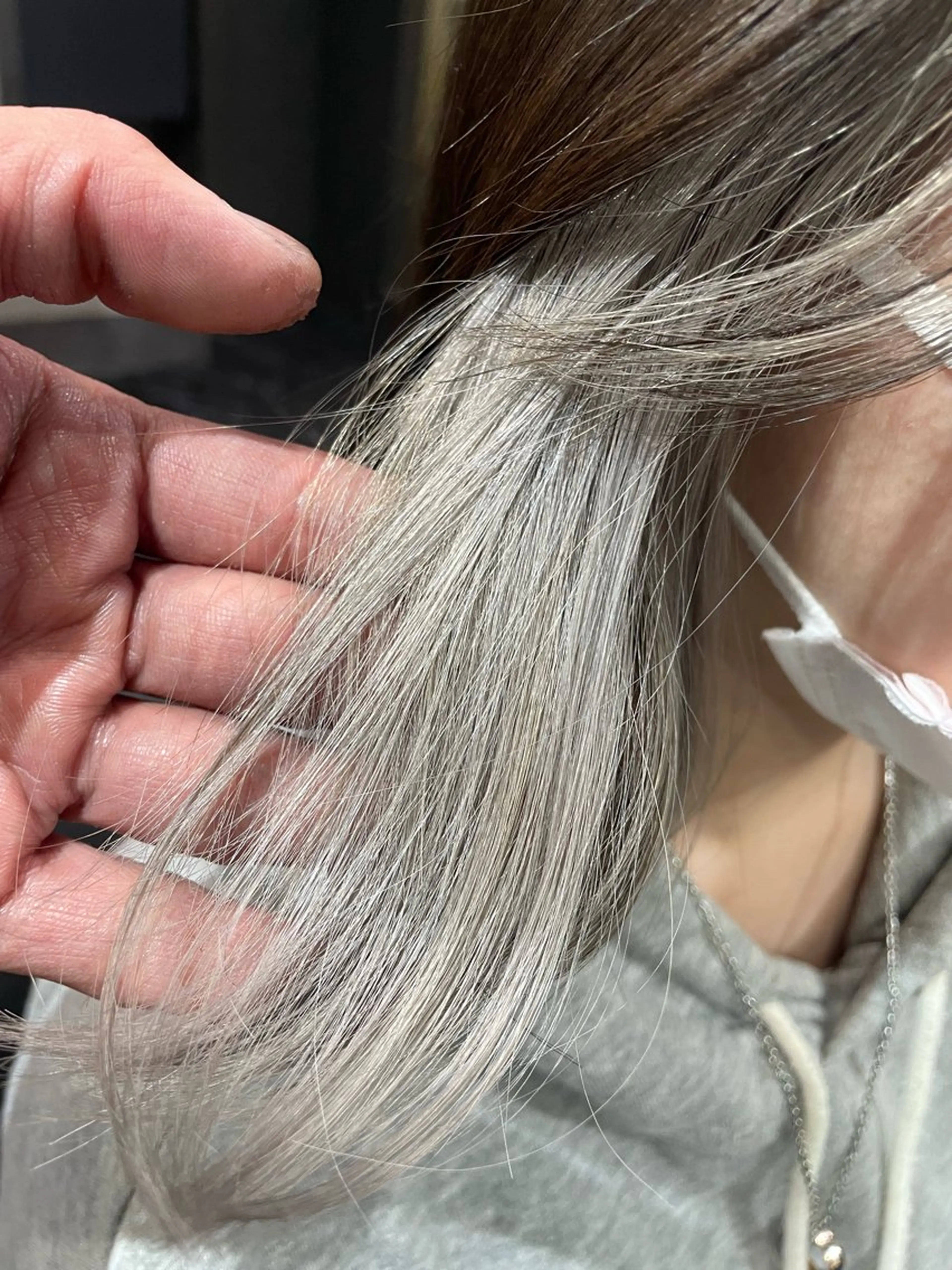 ショート カラー NINE+/代表 ブリーチ特化型サロンのヘアスタイル