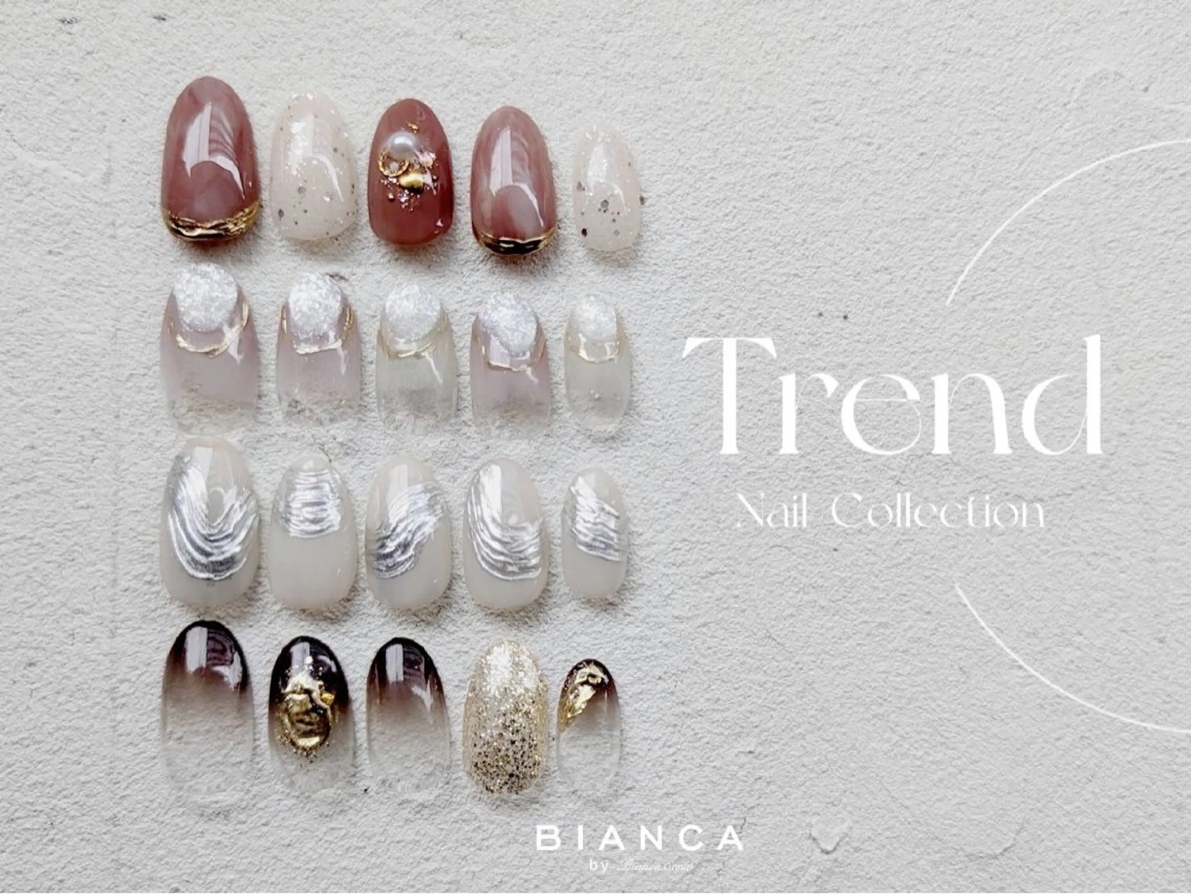 ネイル BIANCA Ouchidaのネイルデザイン