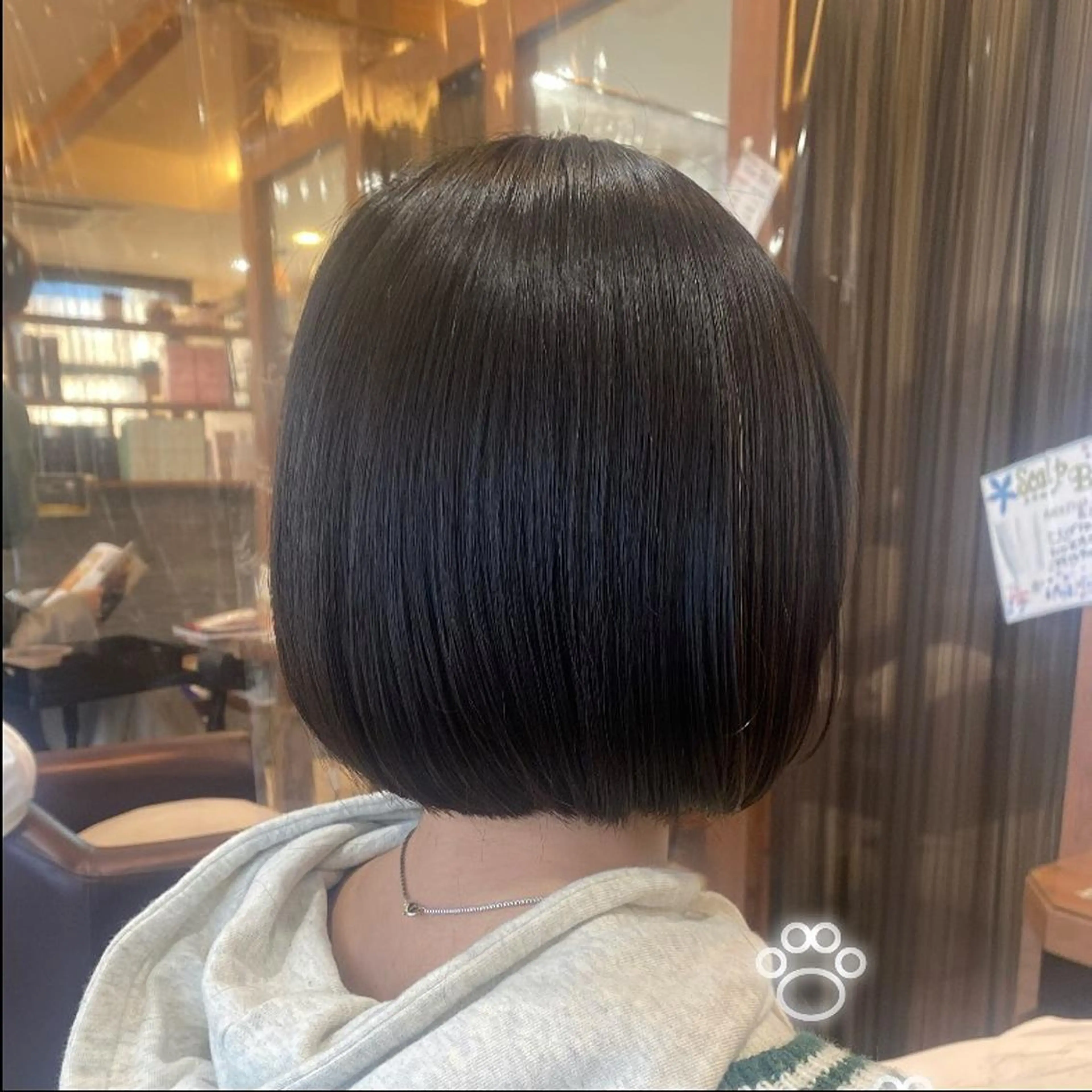 セミロング 加藤 実穂のヘアスタイル