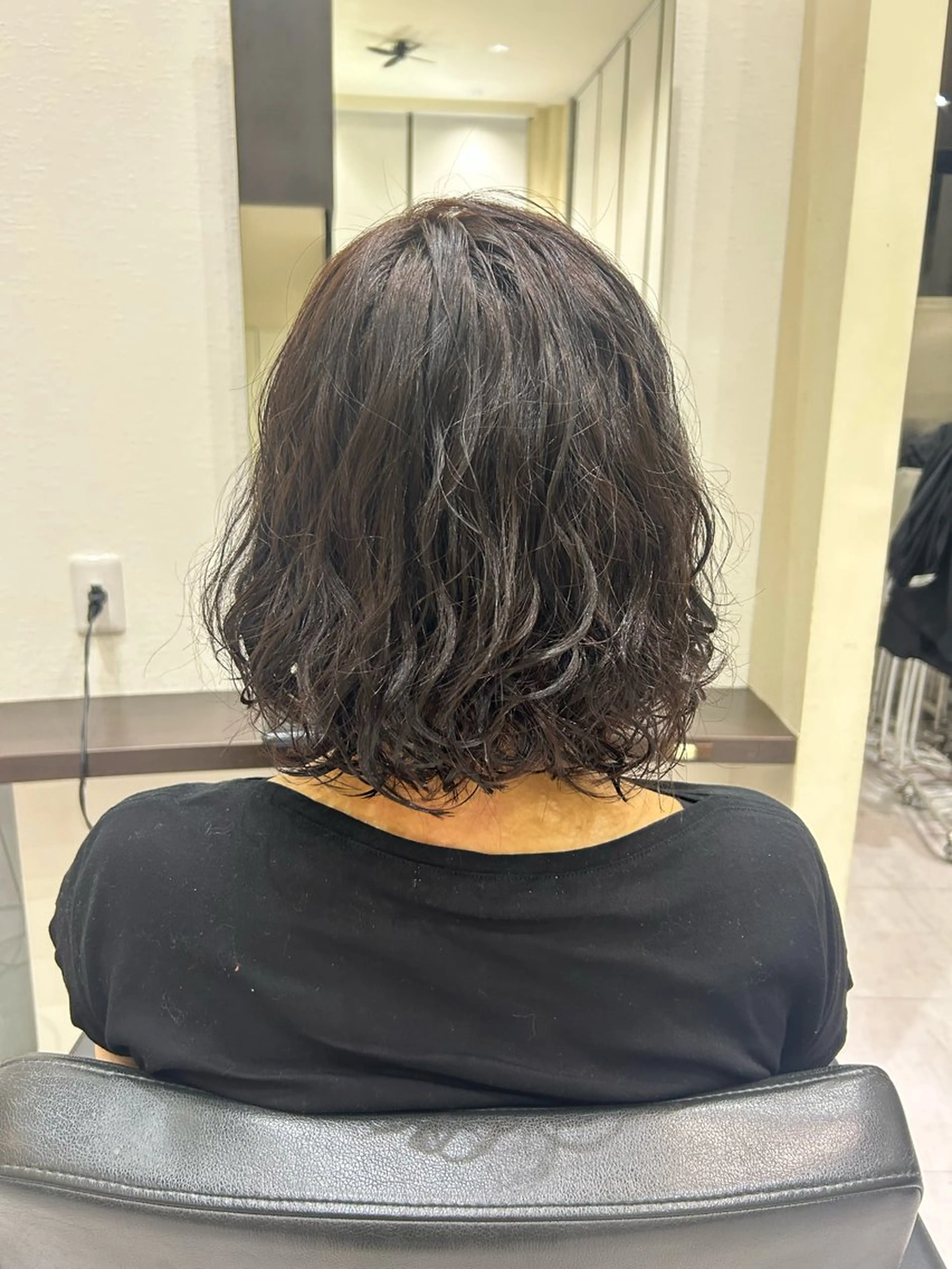 ミディアム パーマ 加藤 大波のヘアスタイル