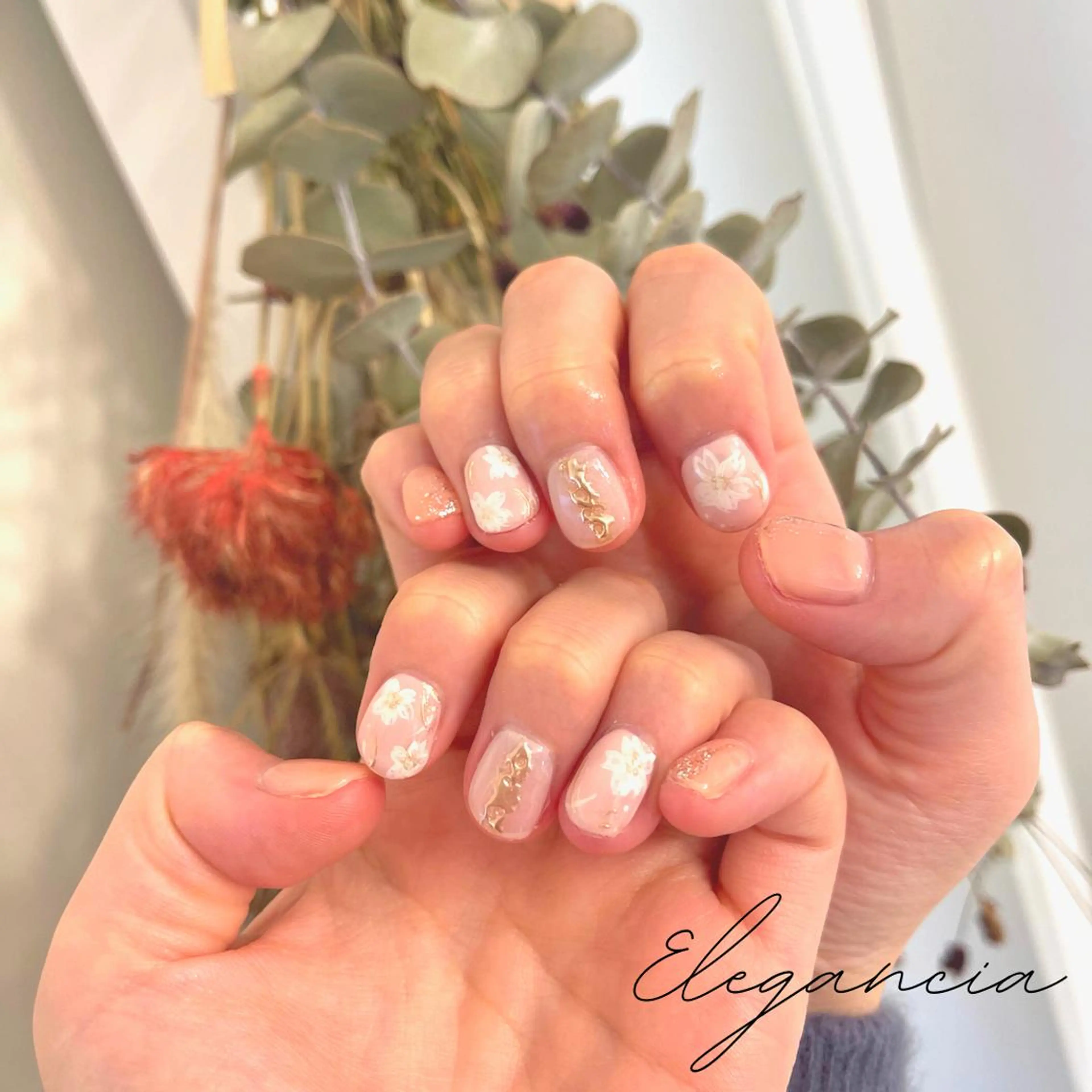 カラー ネイル ハンドネイル Elegancia. Hiromiのネイルデザイン