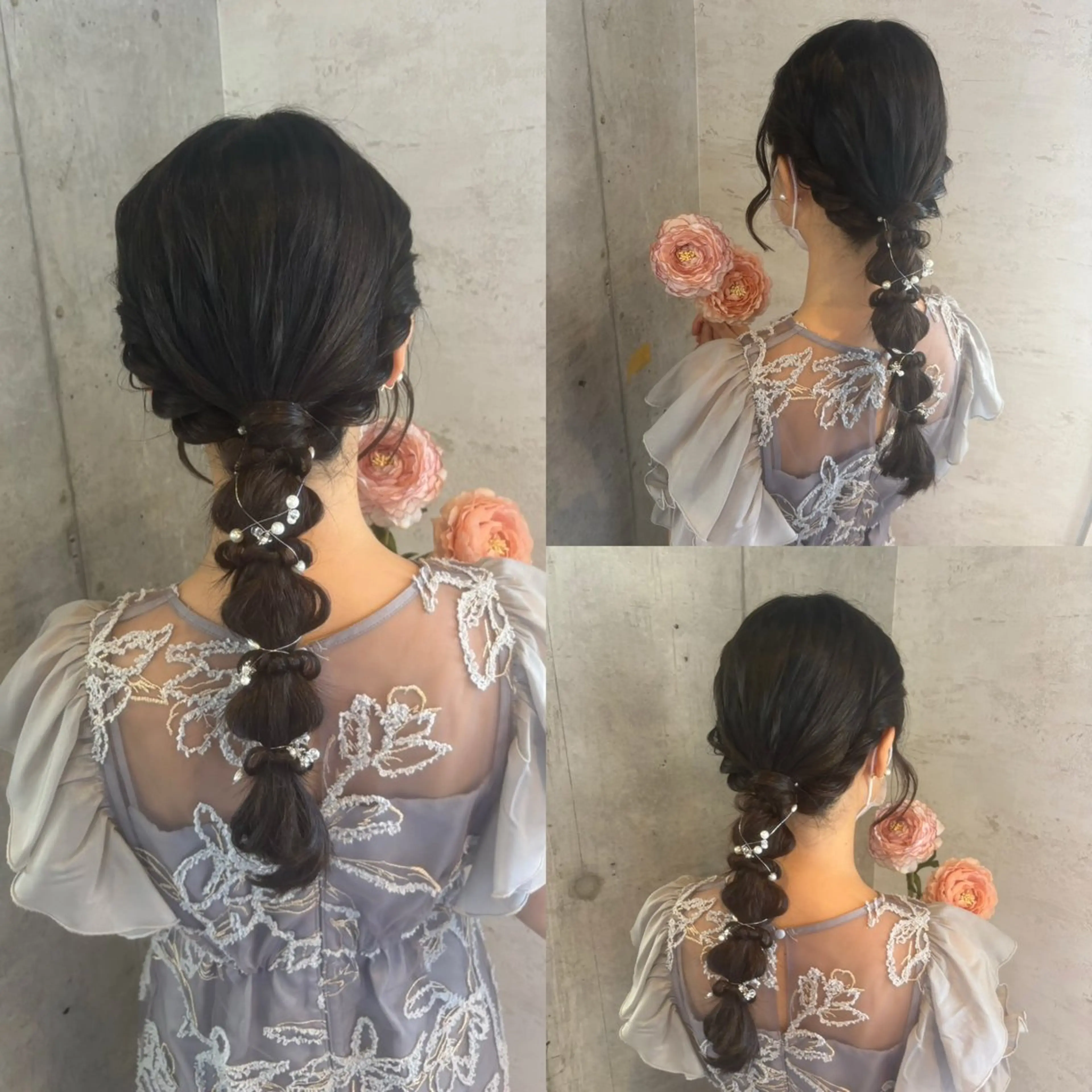 ロング ヘアアレンジ ヘアセット 美髪× ヘアセット✨Araiのヘアスタイル