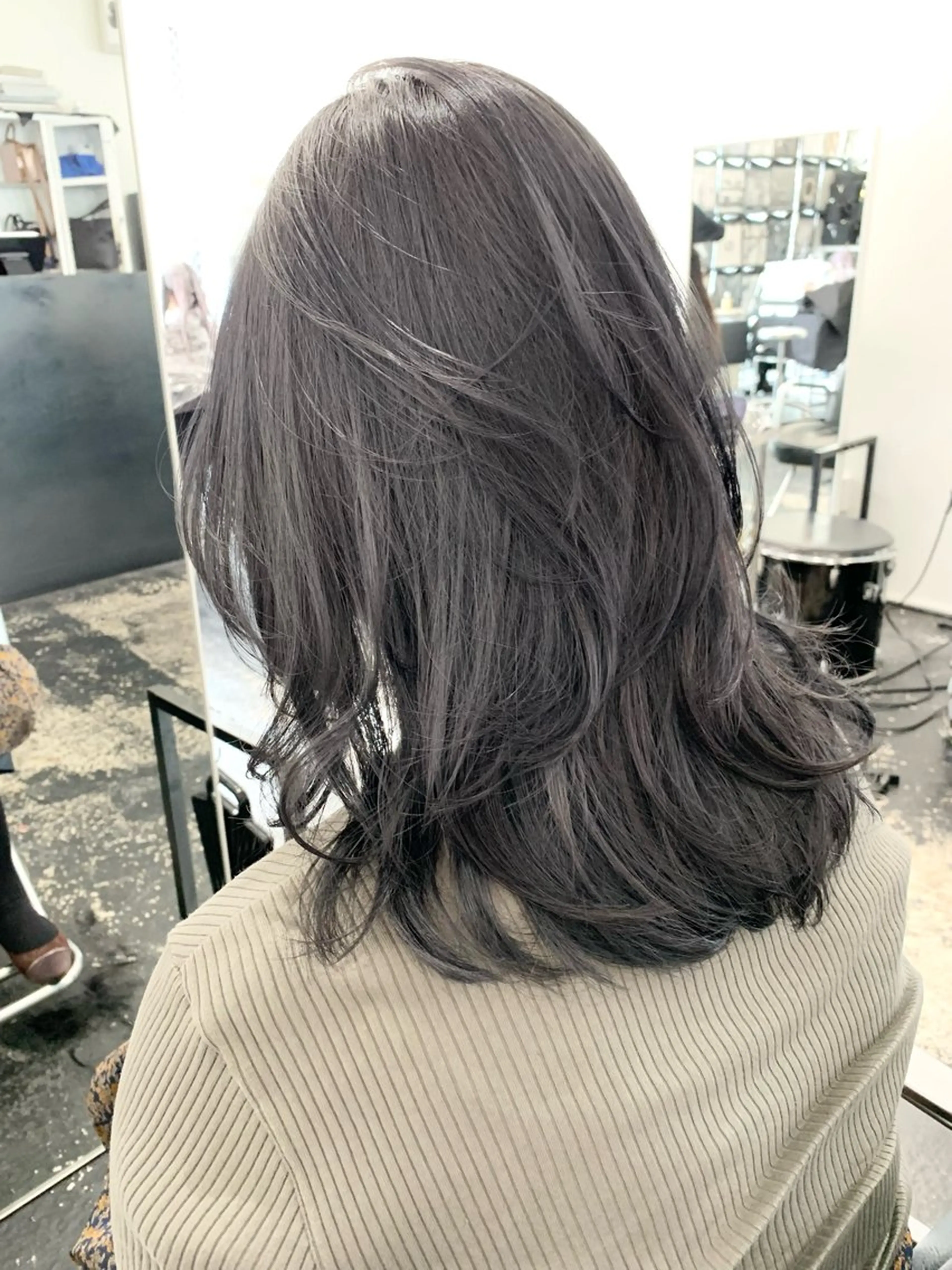 《ワンカラー》うる艶カラー🧡🫧の写真