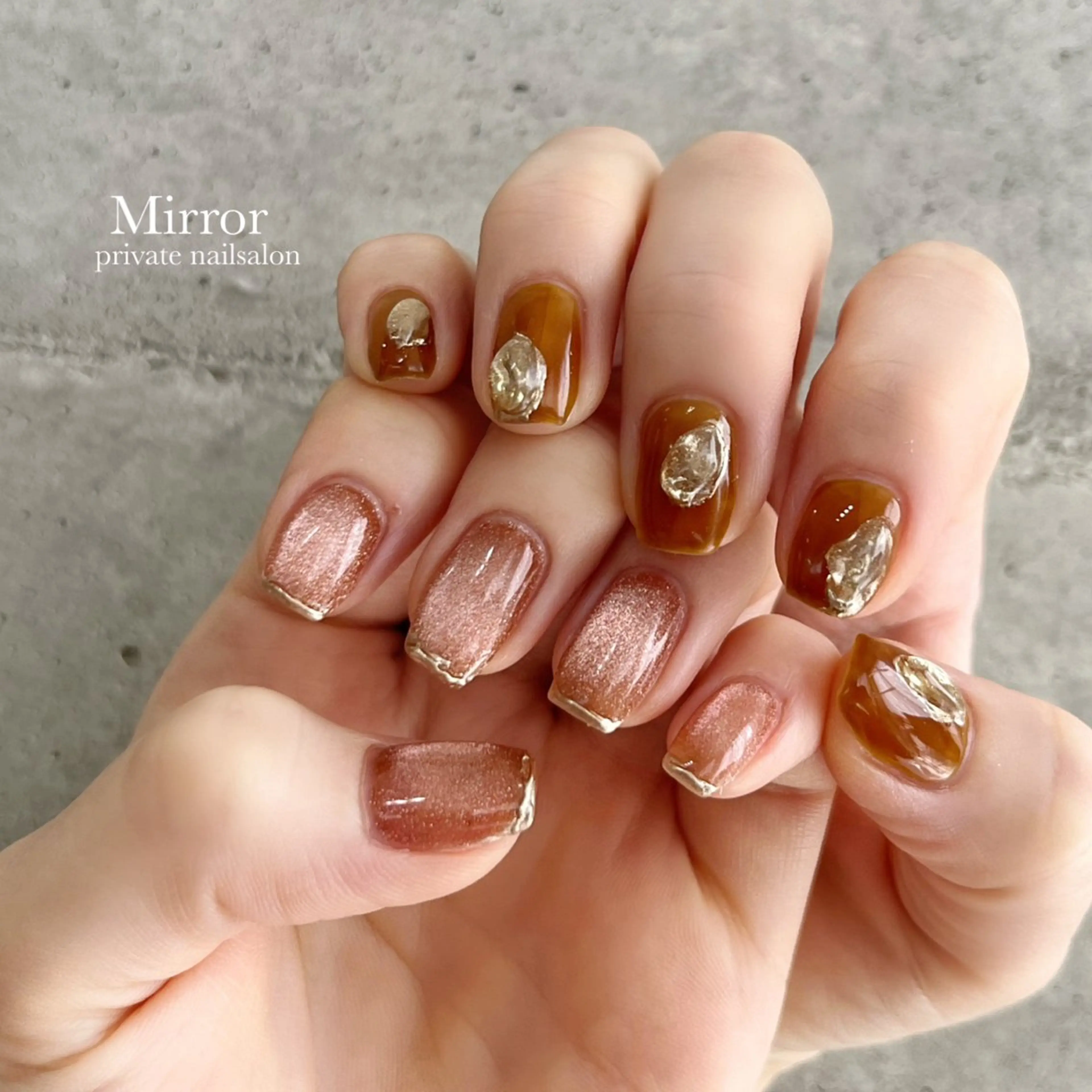 ネイル nailsalon Mirrorのネイルデザイン