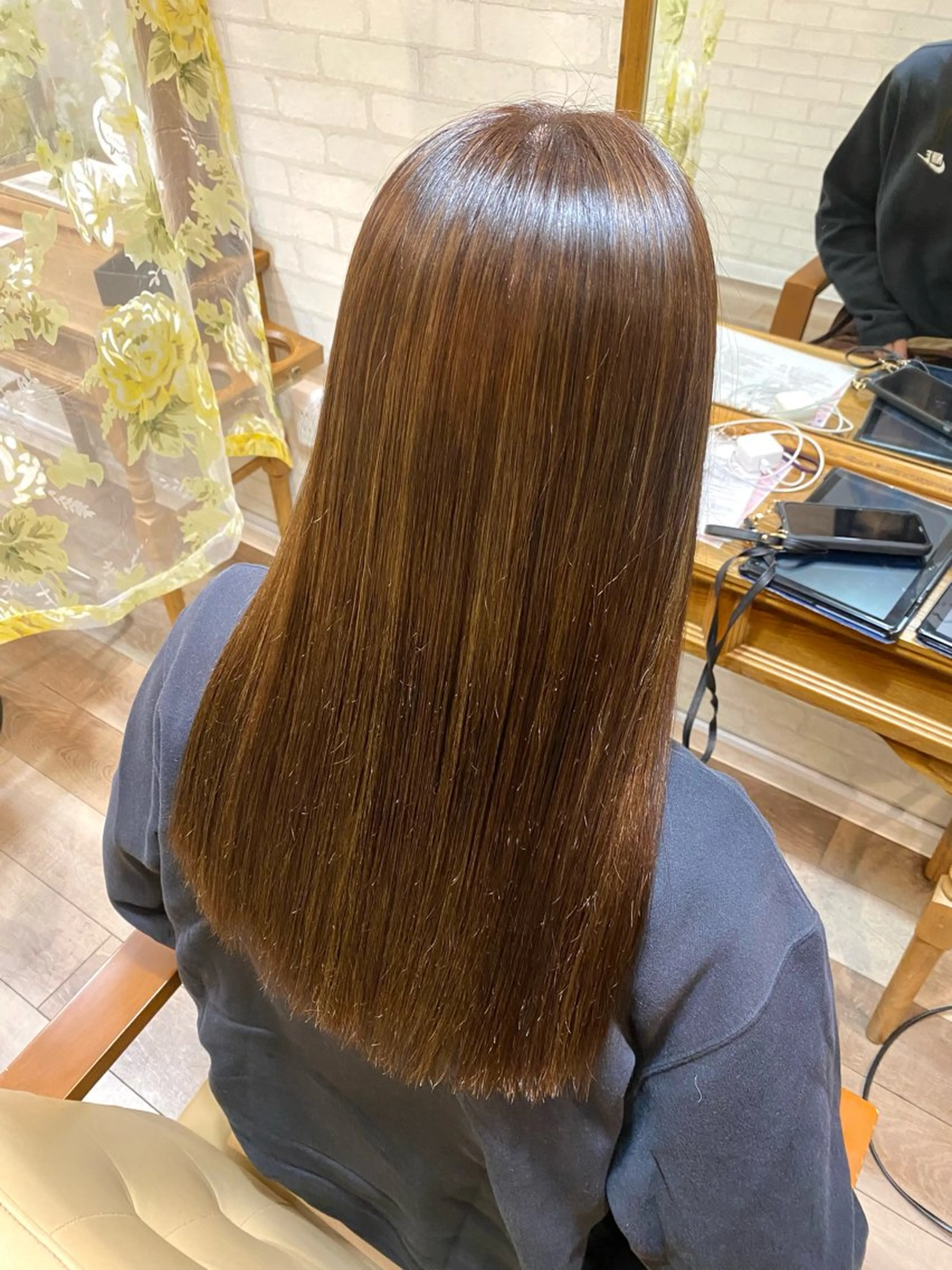 ロング カラー ヘアカラー トリートメント ヘッドスパ Aujuaソムリエ 🎨‎♡HARUのヘアスタイル