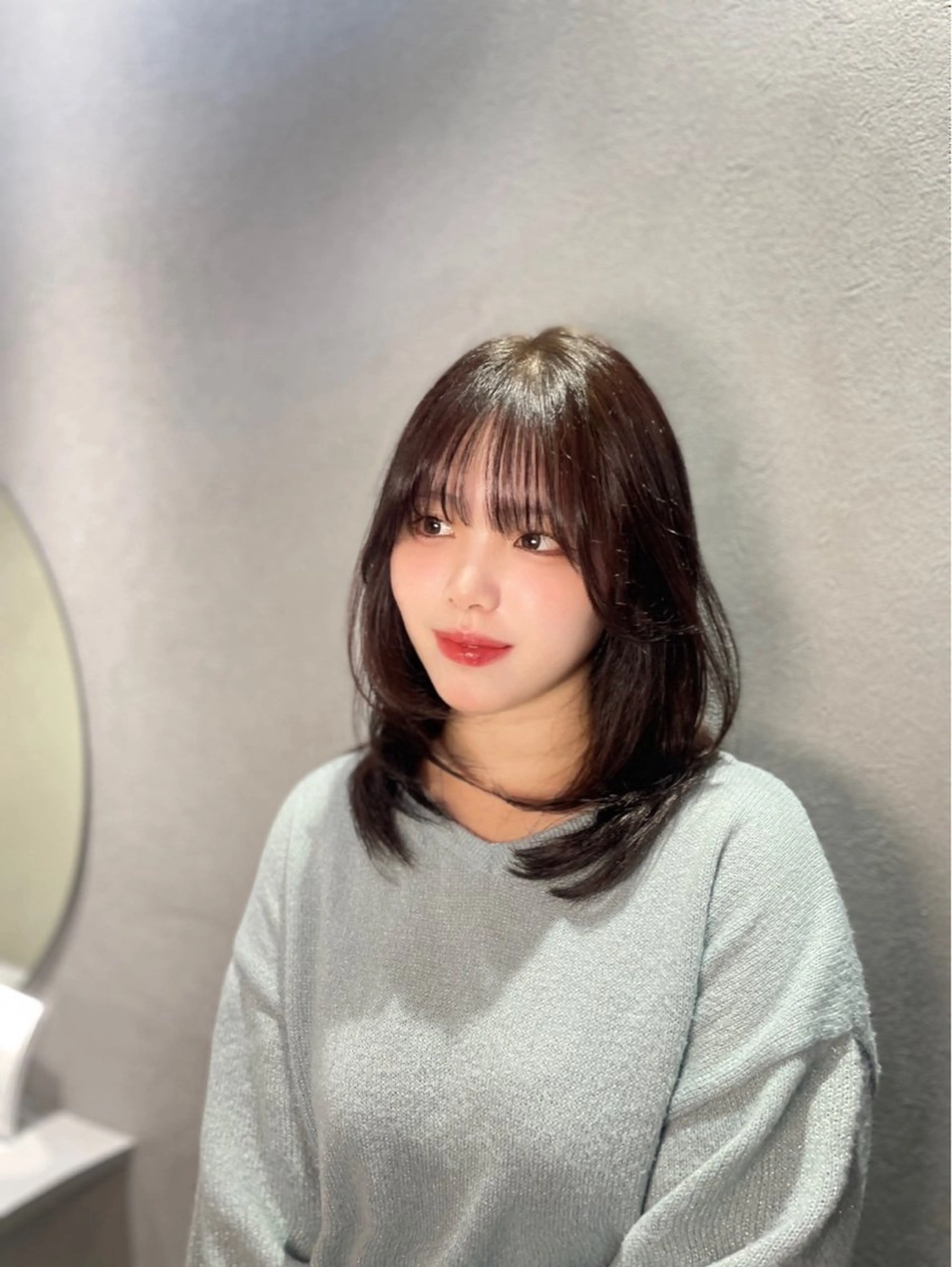 ミディアム ince hair/ miraiのヘアスタイル