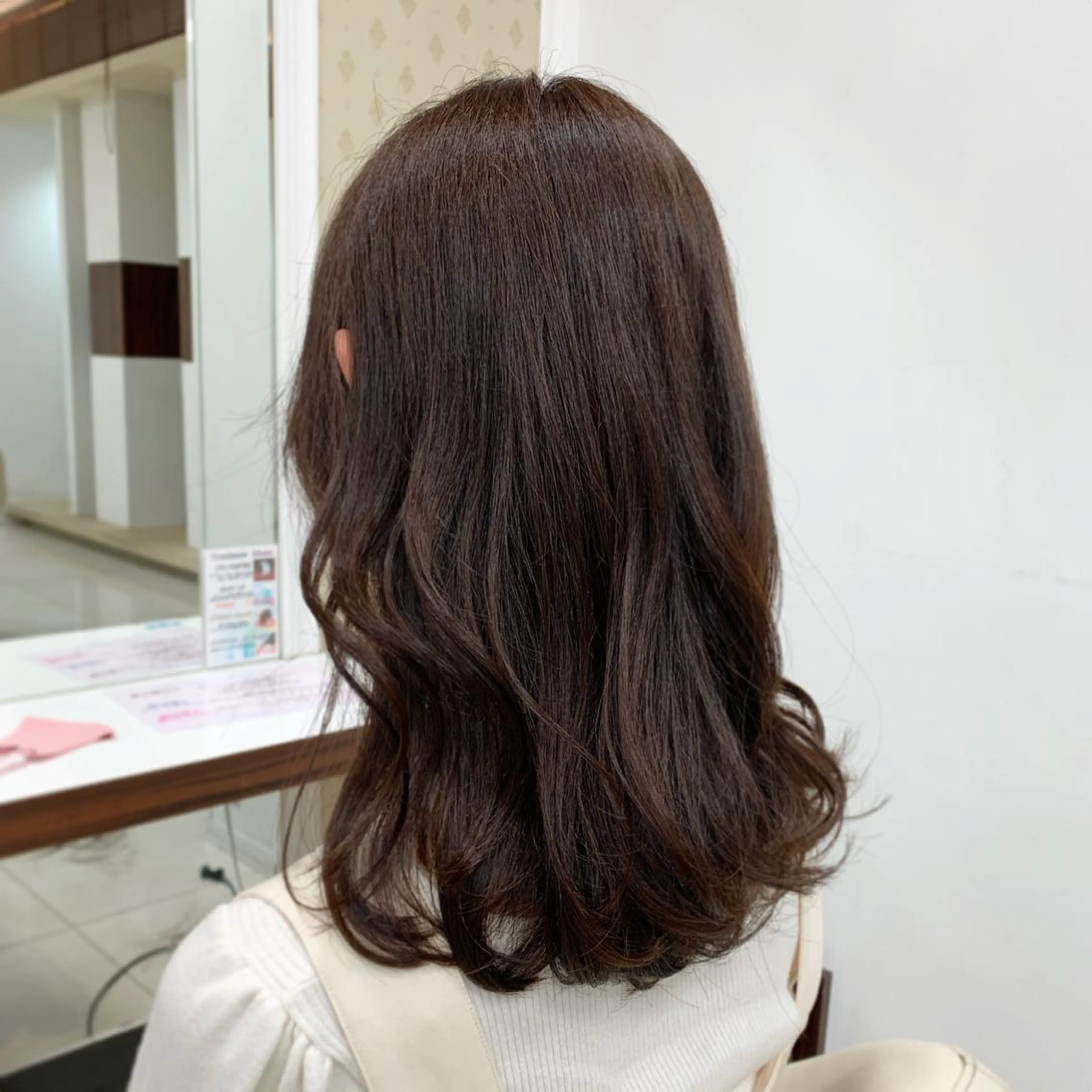 ミディアム カラー miiro 長津田 髪質改善　フジムラのヘアスタイル