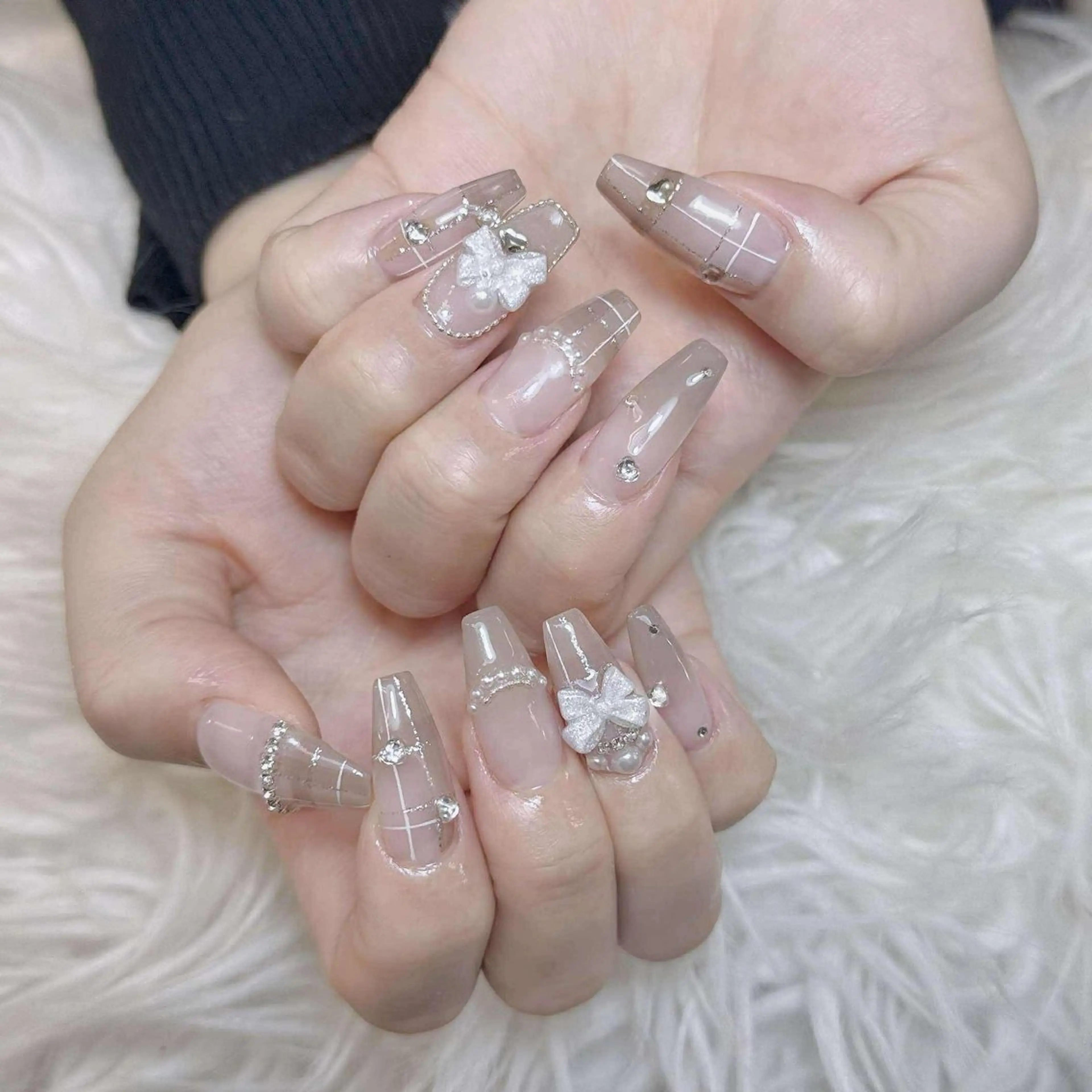 ネイル ANH ゴテゴテネイルのネイルデザイン