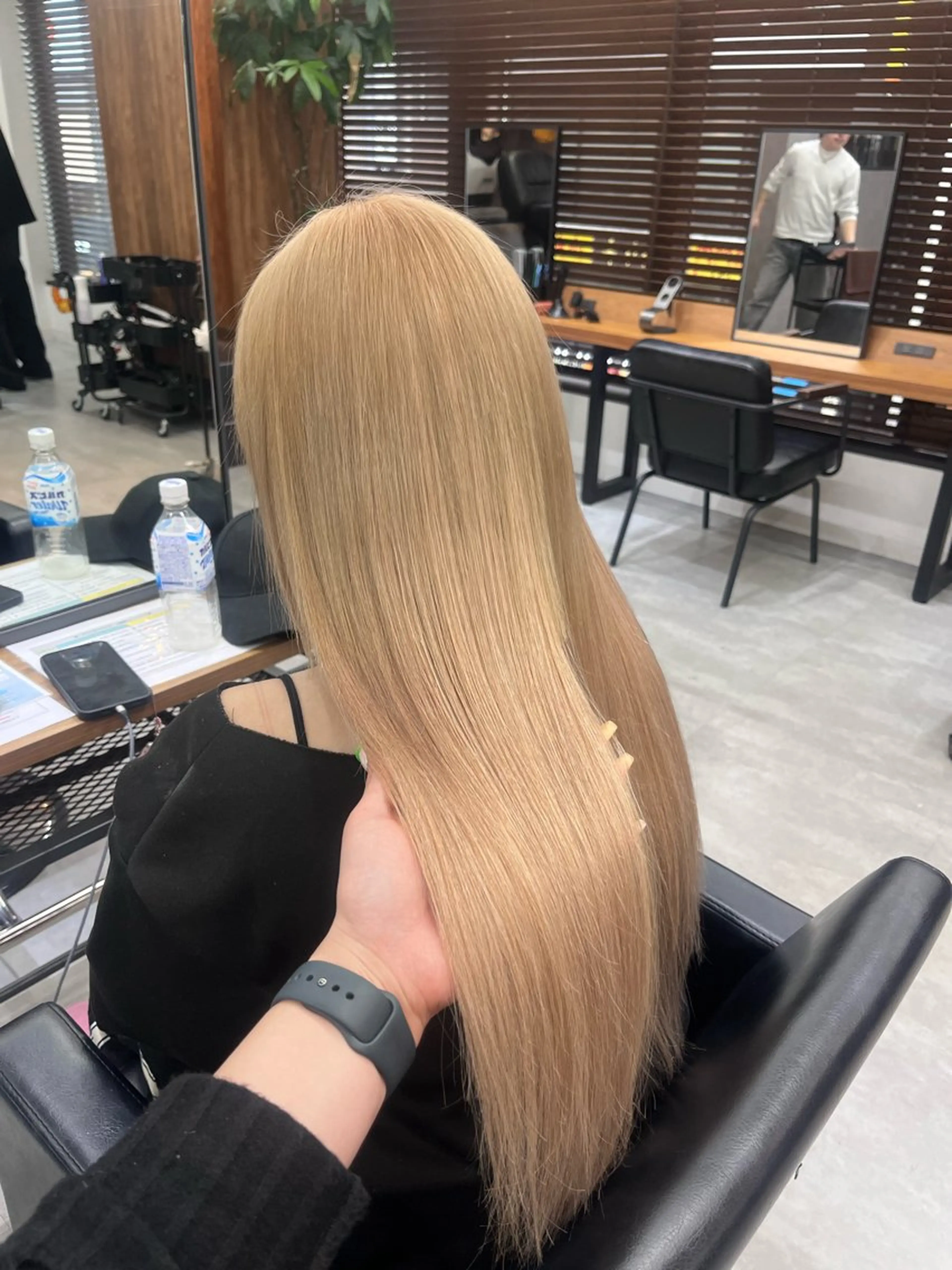ロング カラー ヘアカラー RIO🩶NEXT/ エクステ/ハイトーンのヘアスタイル