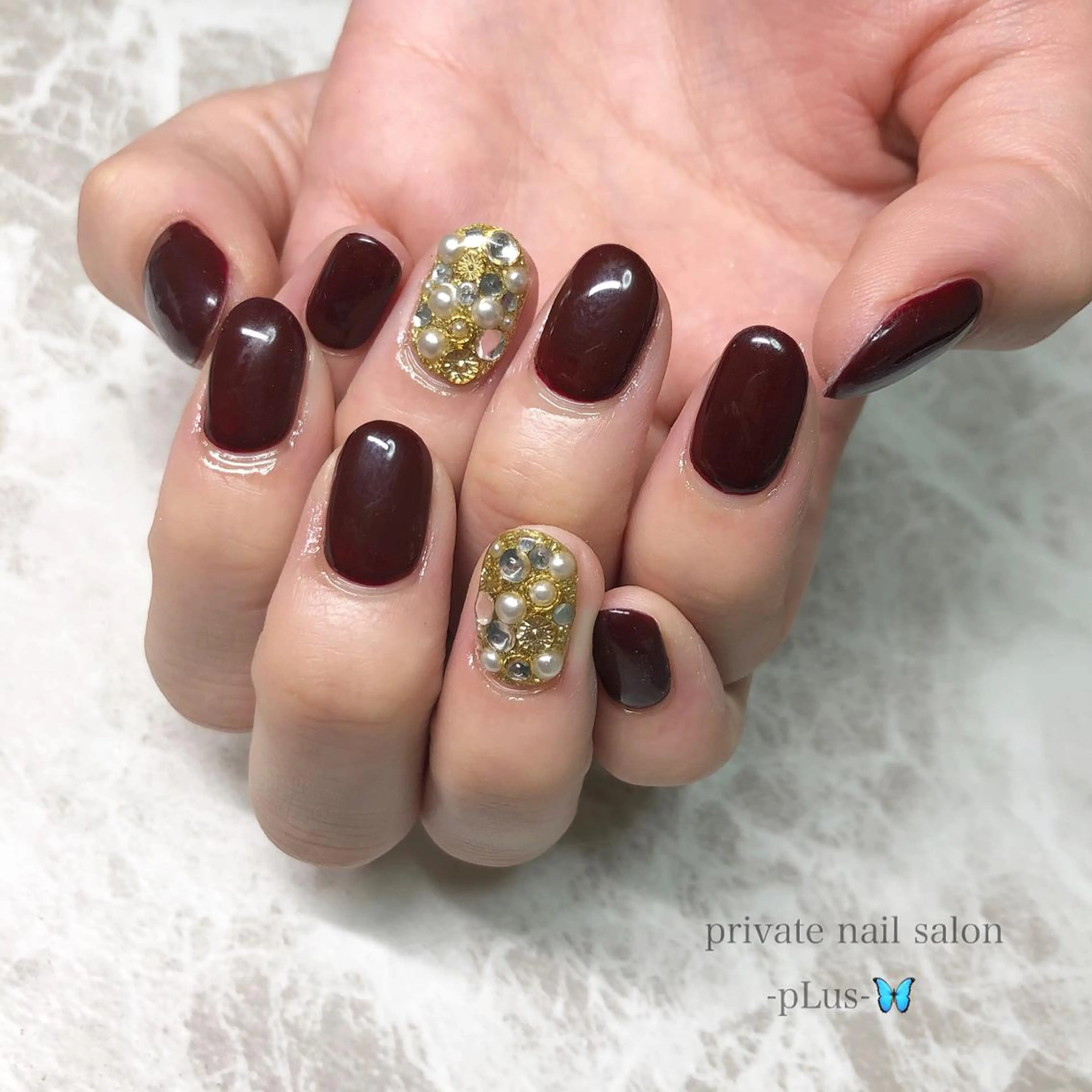 ネイル 冬ネイル クリスマス nail salon 7 _seven_のネイルデザイン