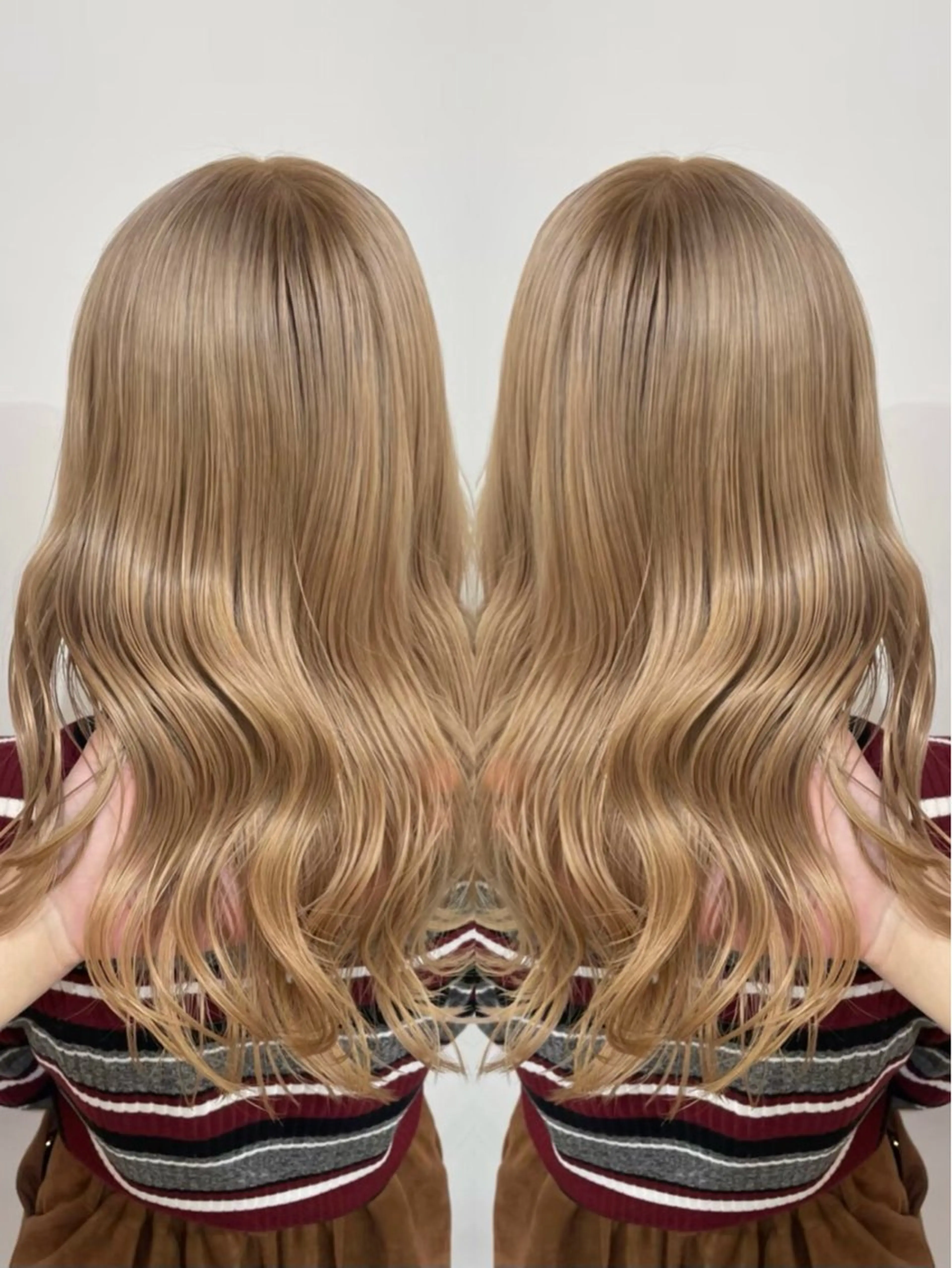 ロング カラー 🩵レイヤー✖︎ 髪質改善🩵リョウヤのヘアスタイル