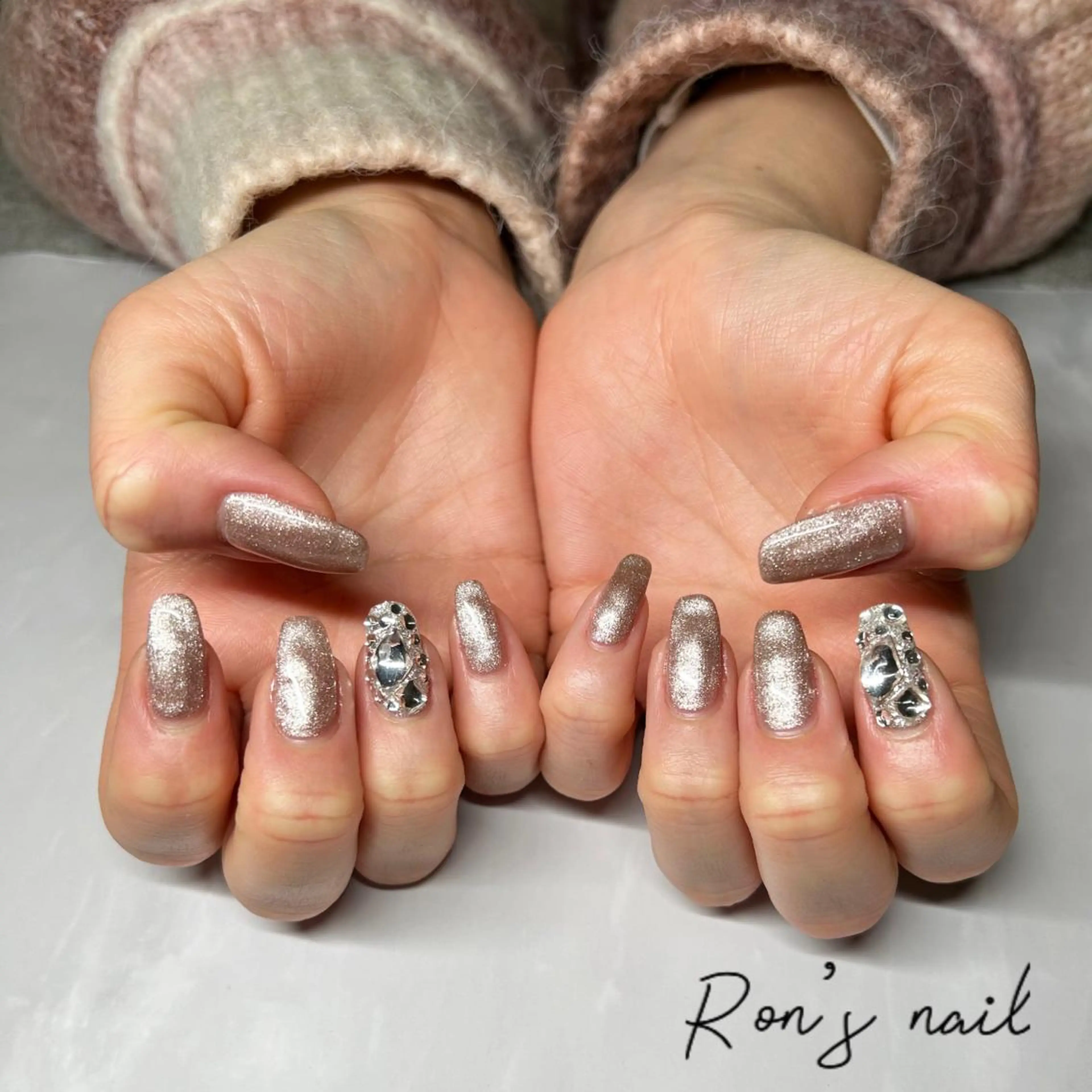 ネイル Ron's nail 笹岡のネイルデザイン