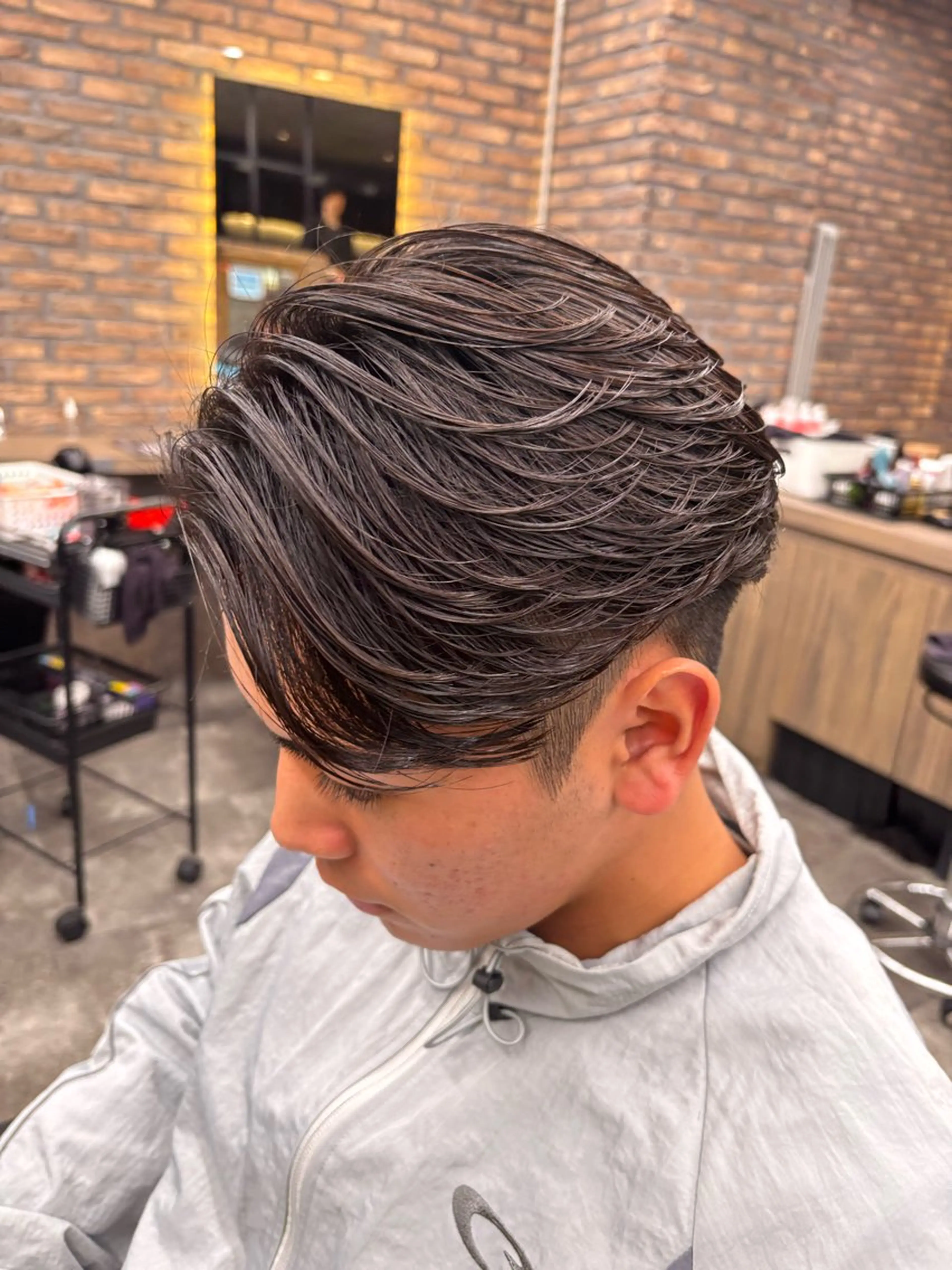 メンズ カット パーマ 🪽直毛男子の救世主 🪽フェザーパーマのヘアスタイル