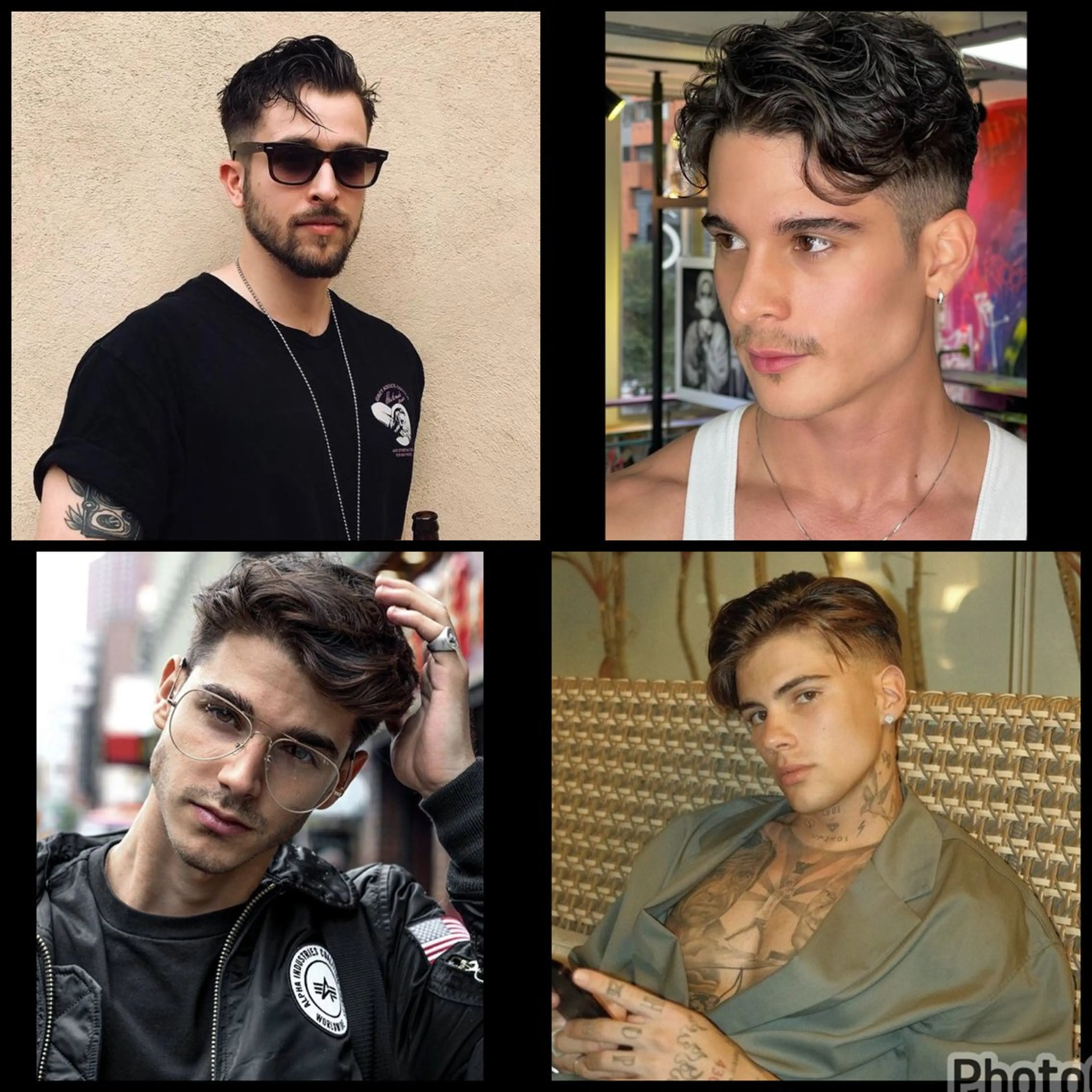 ショート パーマ メンズ フェードカット 外国人風カラー 外国人風ヘア スペシャリスト★高沼のヘアスタイル