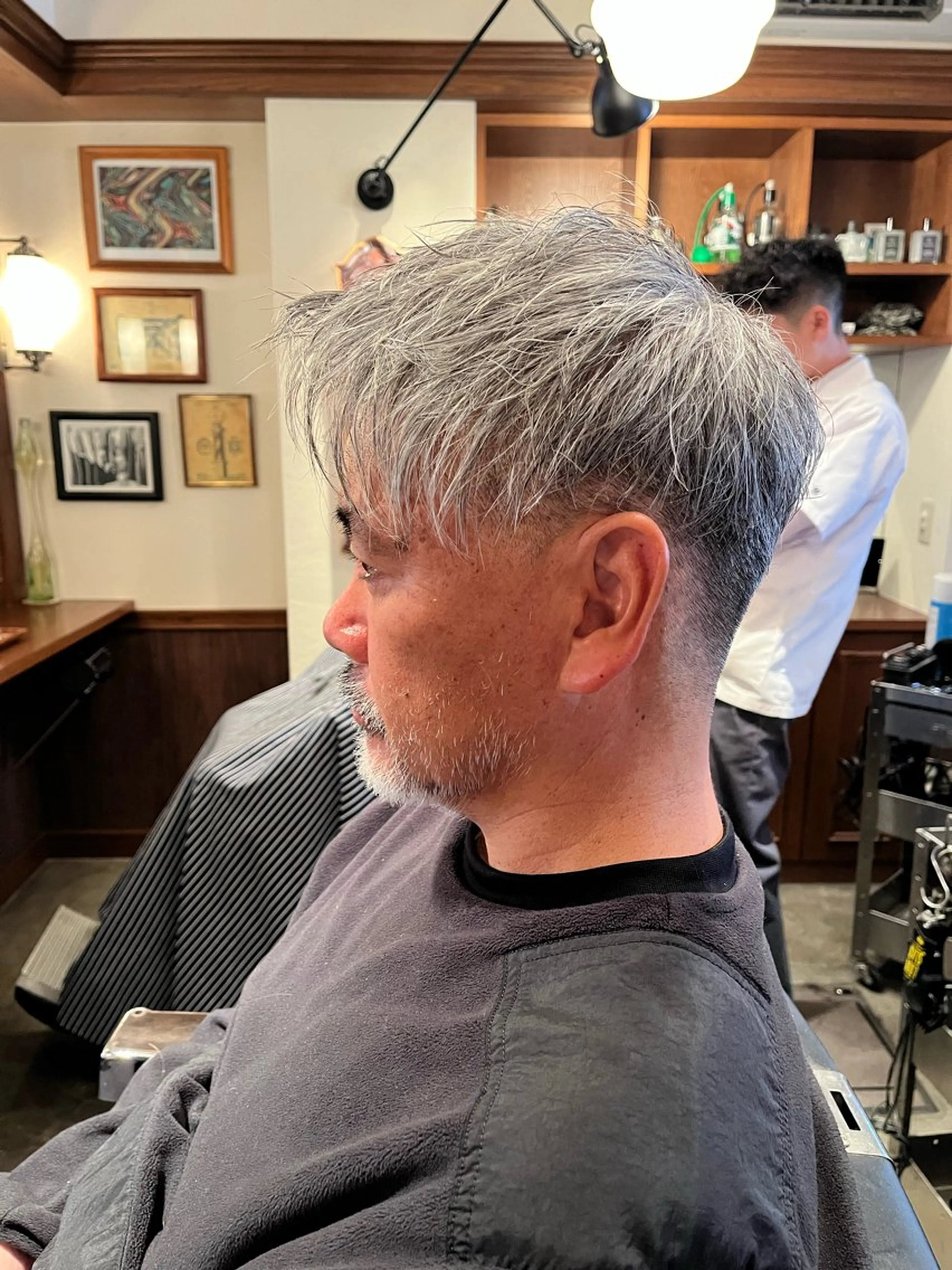 ショート メンズ 喜瀬 慎斗のヘアスタイル