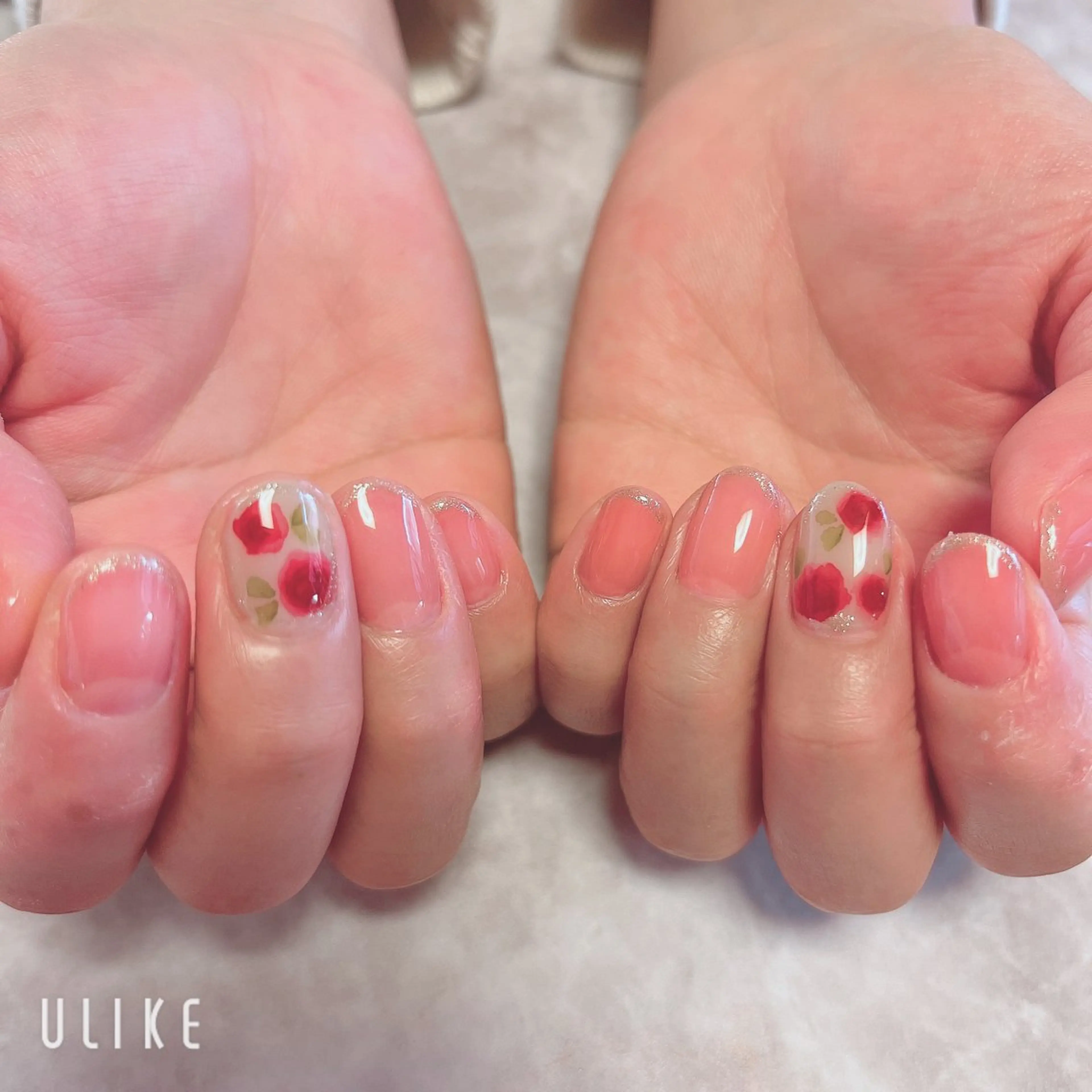 ネイル ❁miju nail 大人上品/自爪育成のネイルデザイン