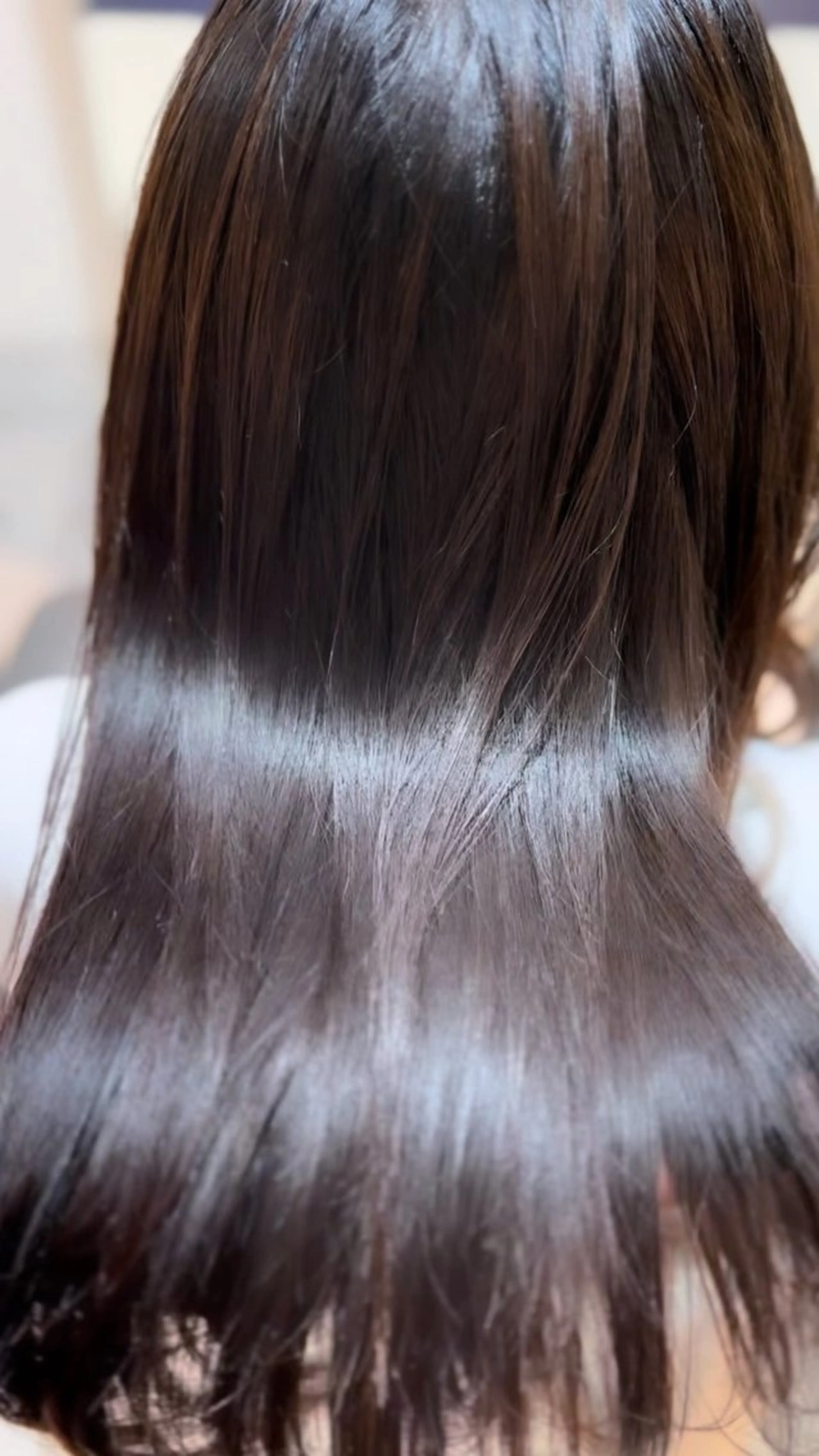 ミディアム トリートメント 杉本 奈々美のヘアスタイル