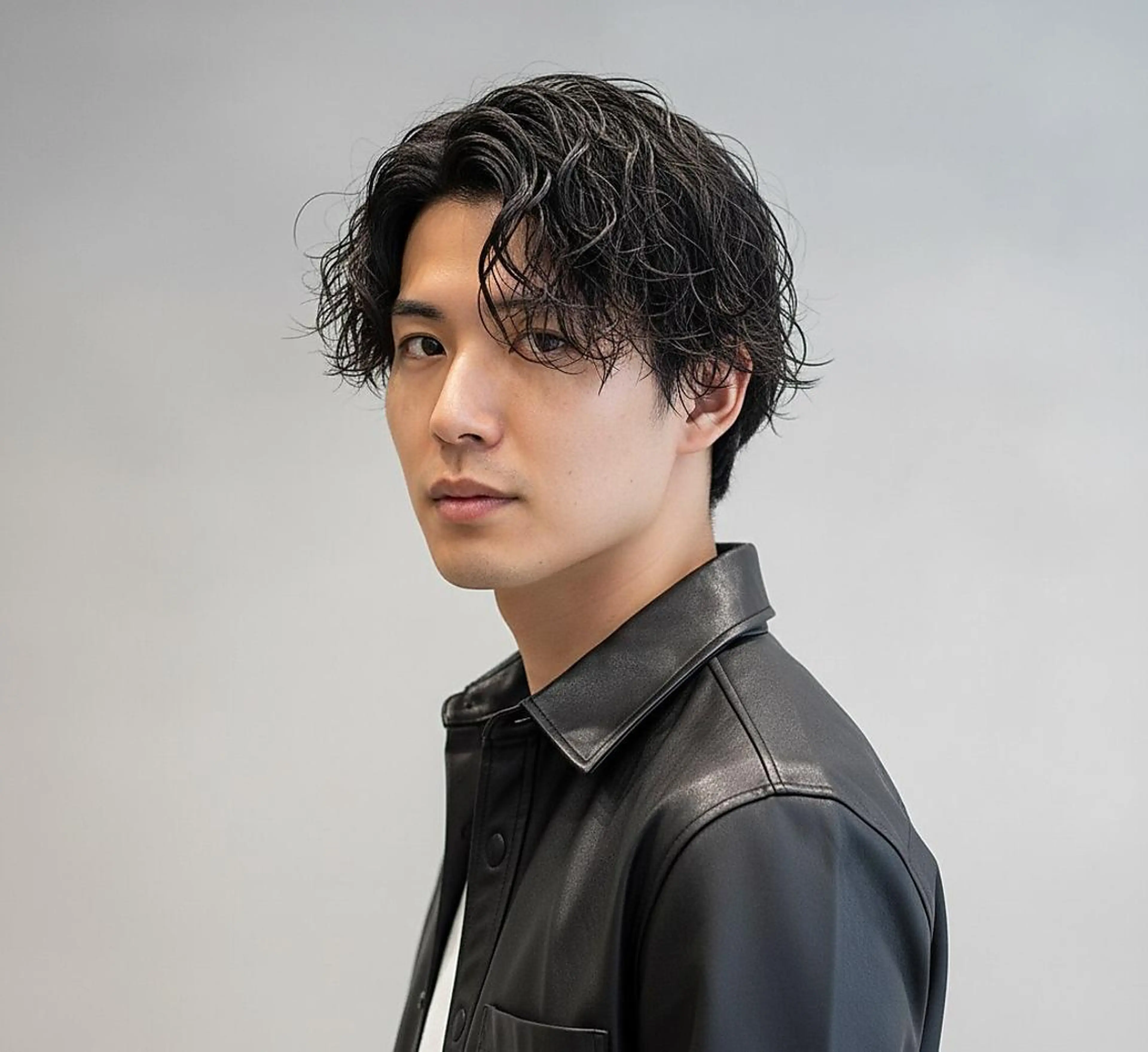 カラー パーマ メンズ カット パーマ 鈴木 大夢のヘアスタイル