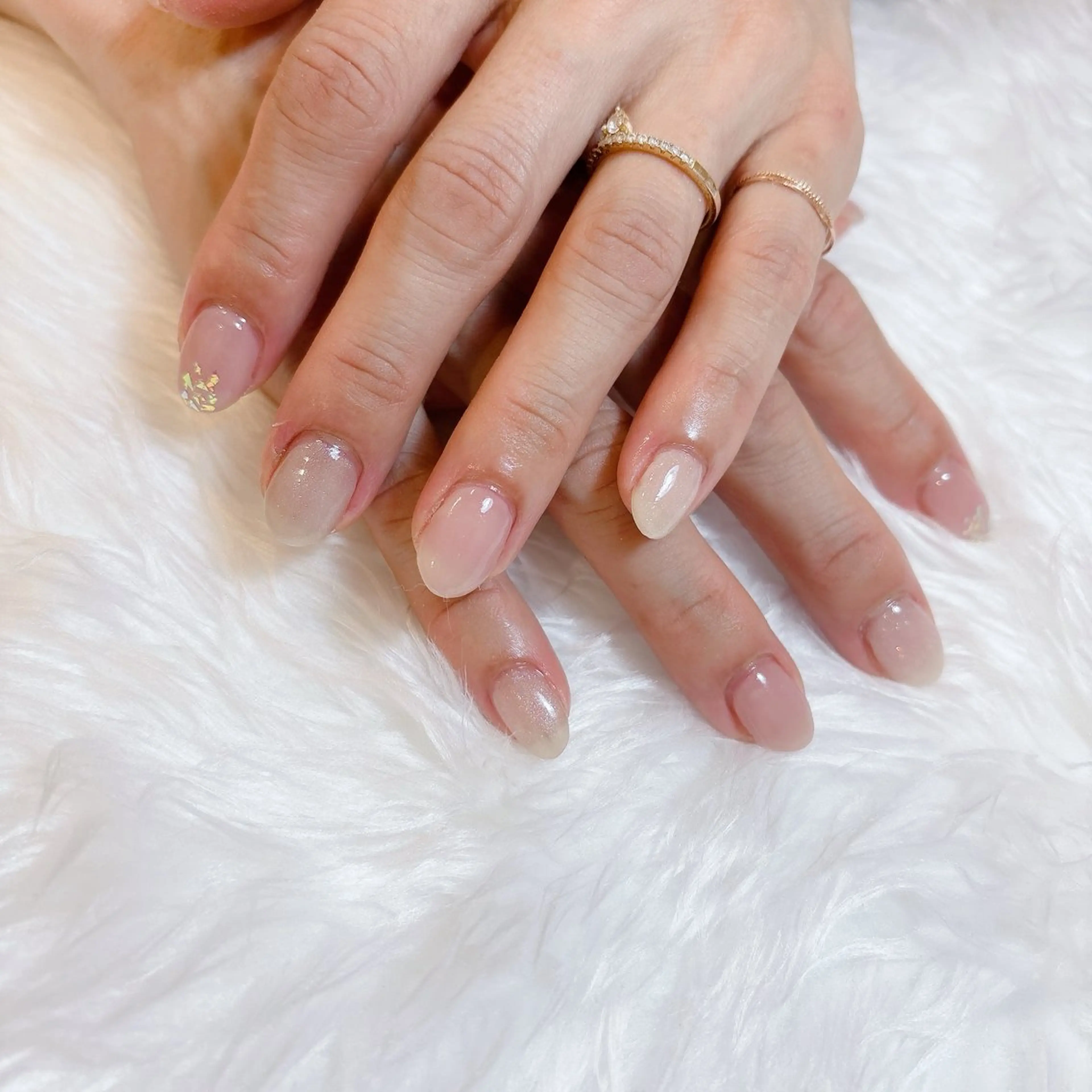 ネイル キラキラネイル ワンカラーネイル シンプルネイル MARUYAMA MIKIのネイルデザイン