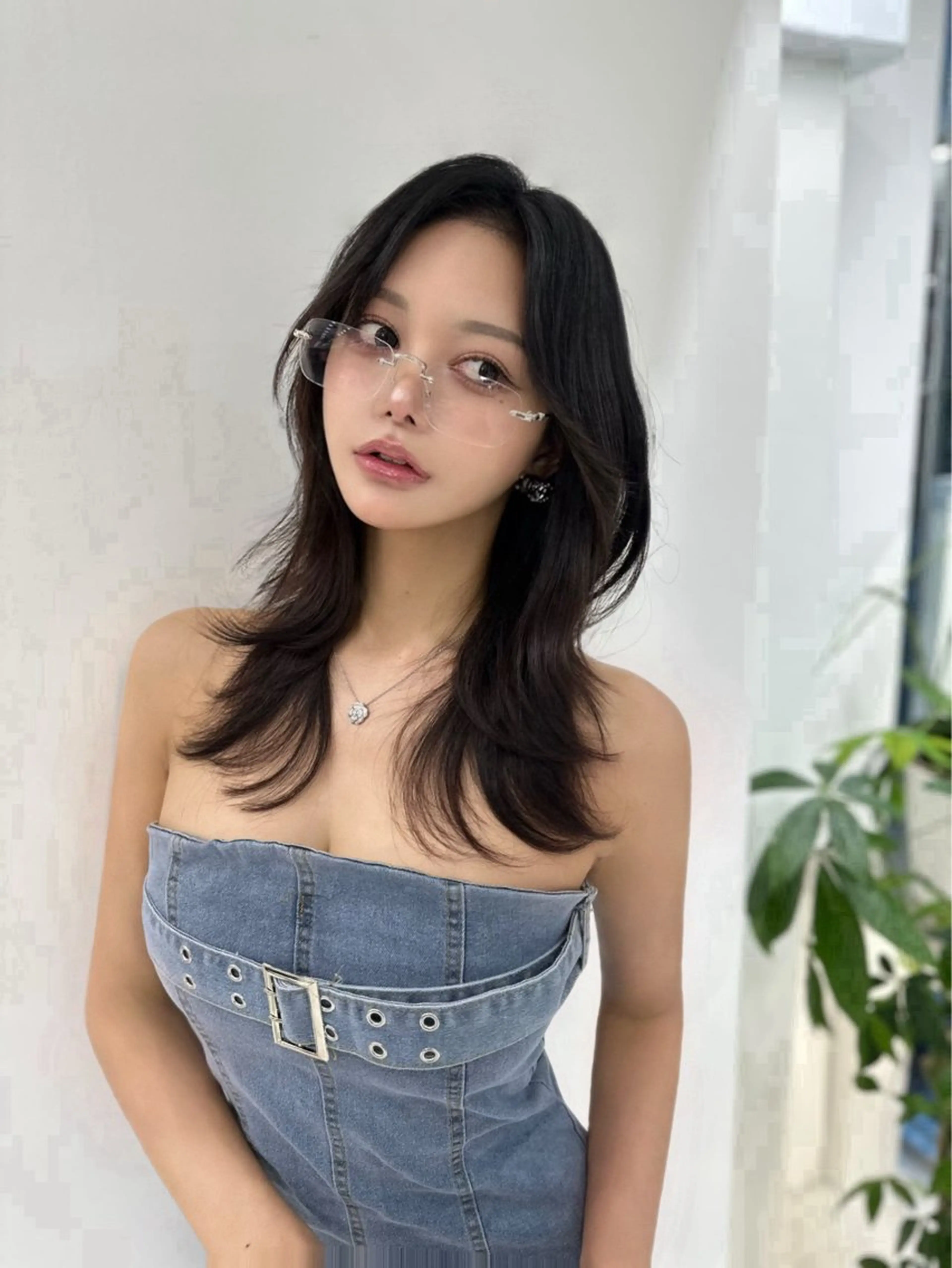 ミディアム ワンホン🎀韓国ヘア 💞渋谷/GAKUのヘアスタイル