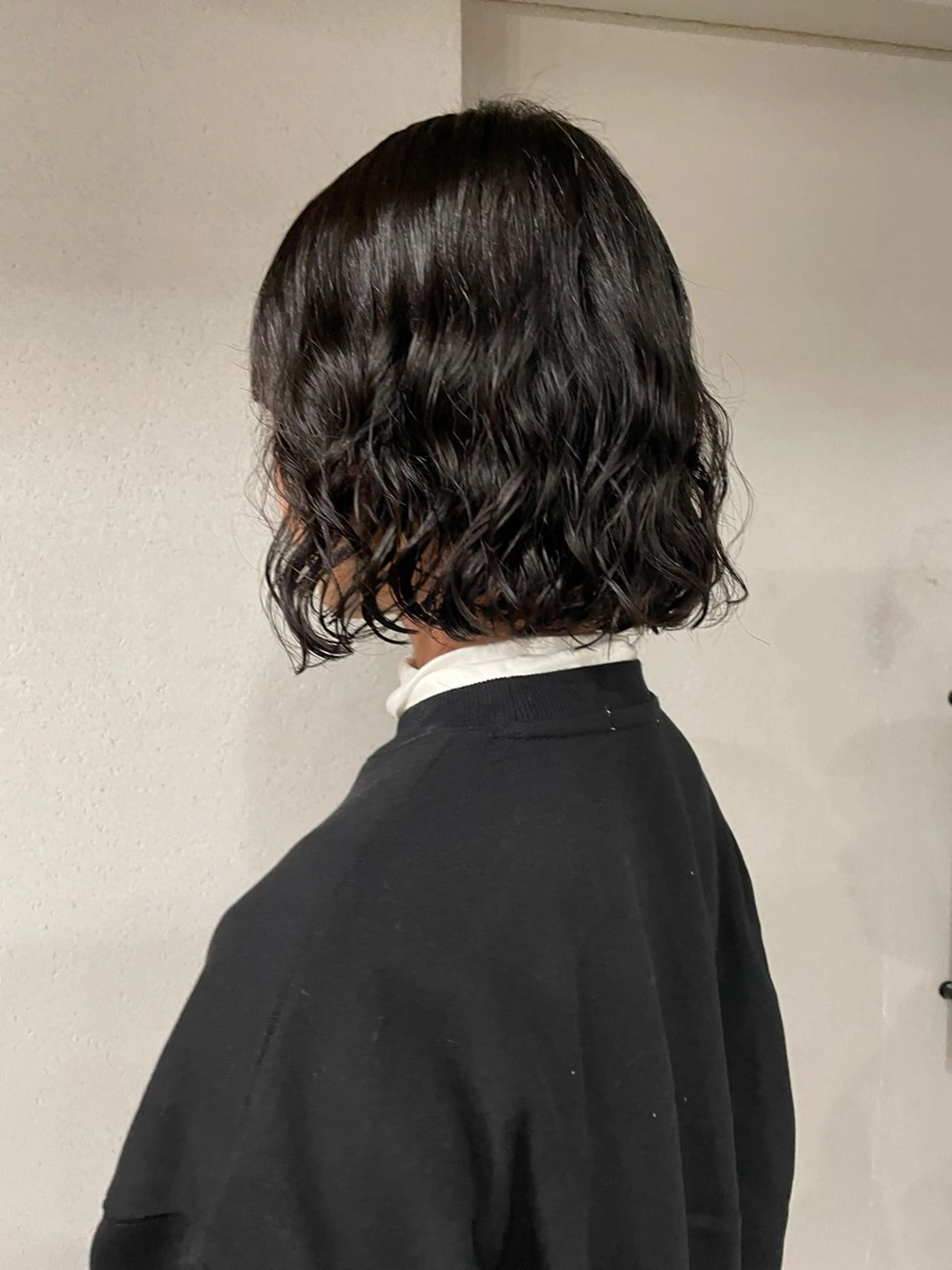 ミディアム カラー パーマ カット 表参道🌿赤み消し カラー/チナツのヘアスタイル