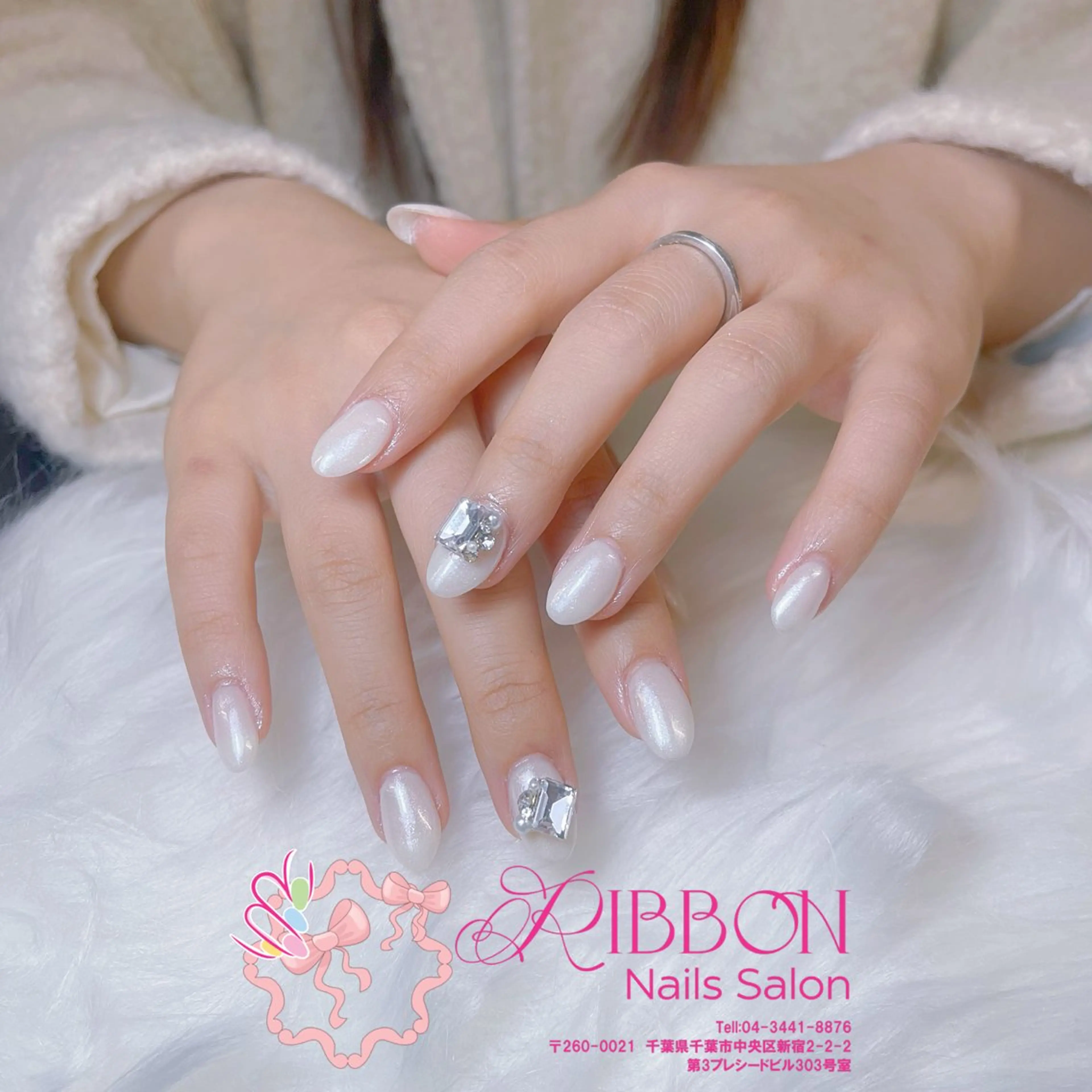 ネイル ハンドネイル Ribbonnail salonのネイルデザイン