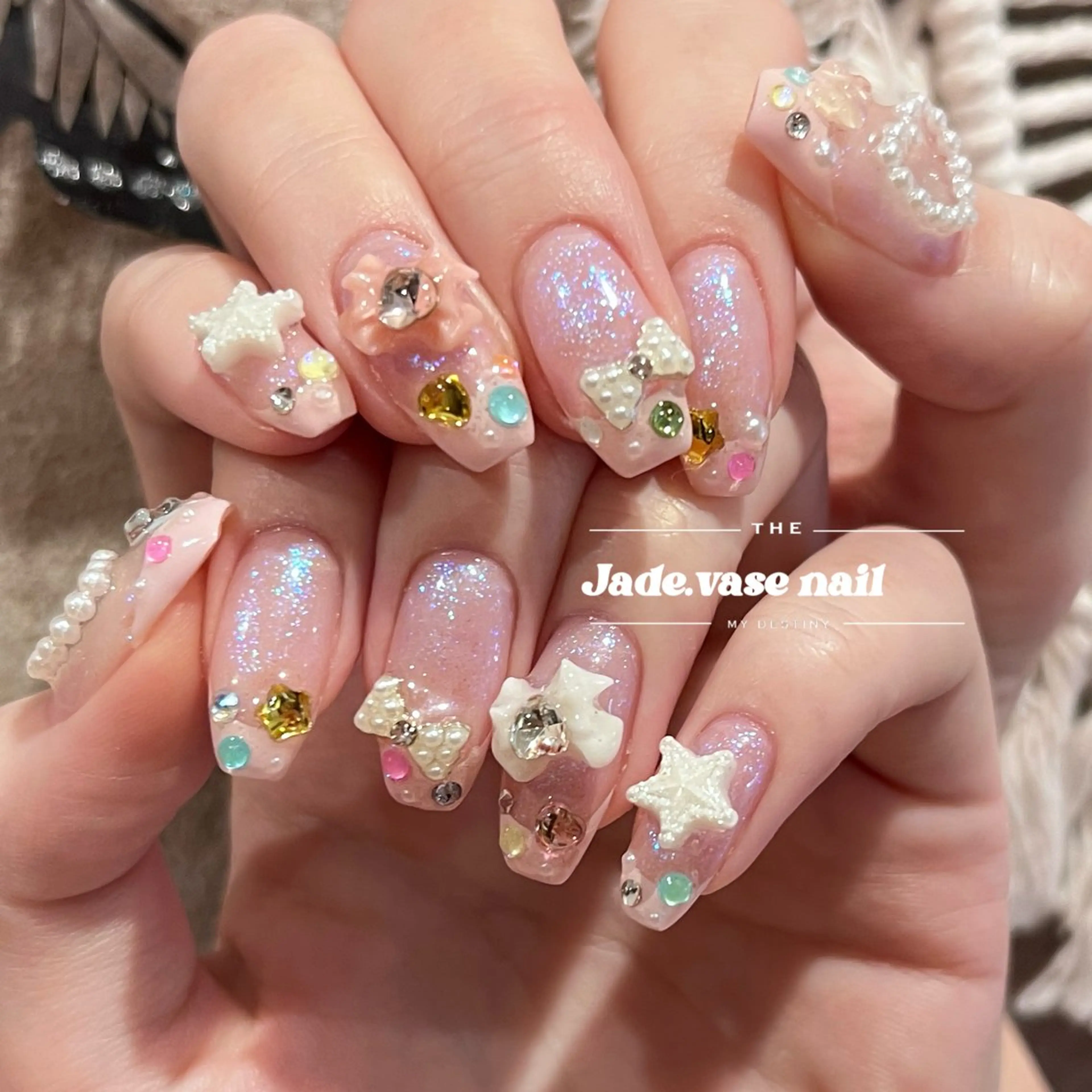 ネイル ハンドネイル ✰Jade.vase 银座のネイルデザイン