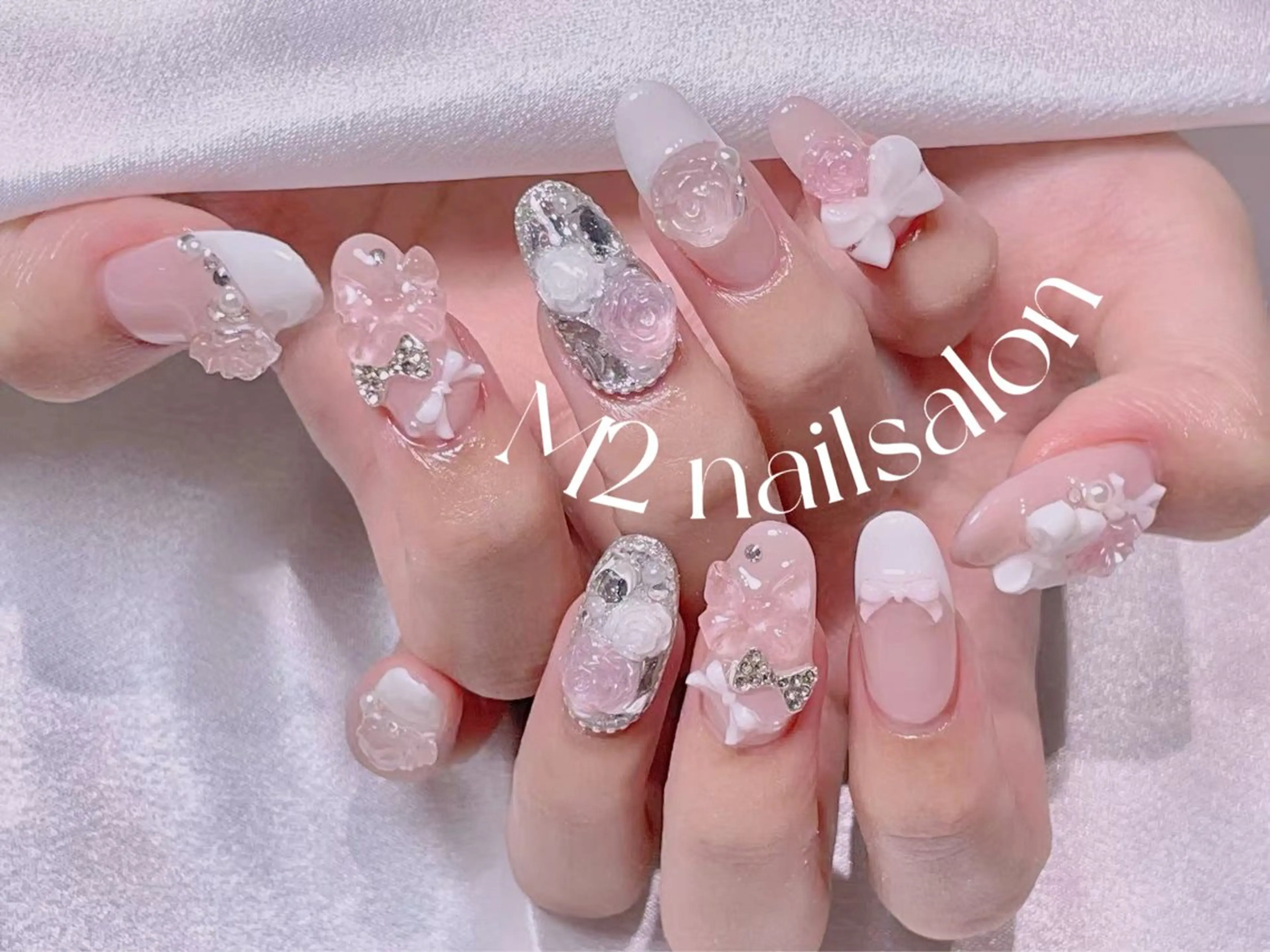 ネイル 長さだし専門店 M2　rikaのネイルデザイン