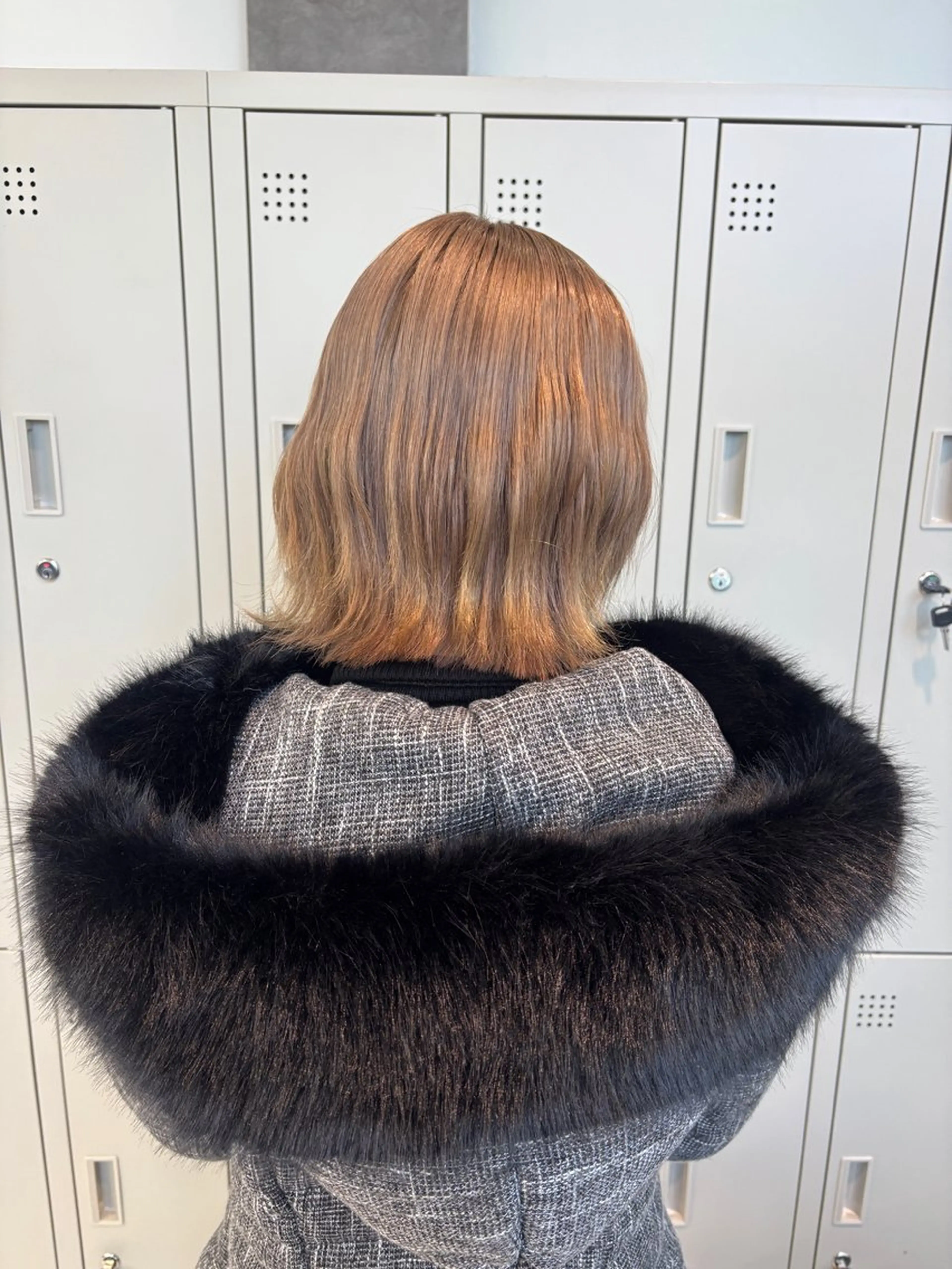 ショート カラー ヘアアレンジ ヘアカラー トリートメント ハッシュカット/ ミルクティー/ みうのヘアスタイル