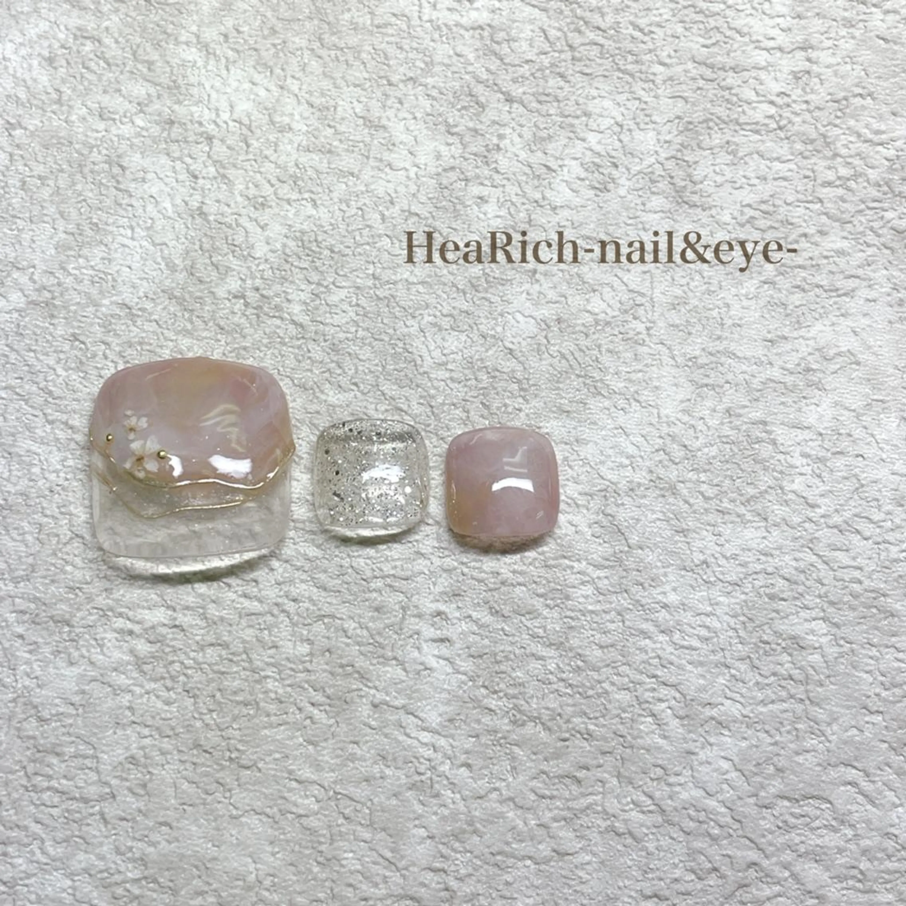 マツエク・マツパ フットネイル ハーリッチnail HeaRichのネイルデザイン