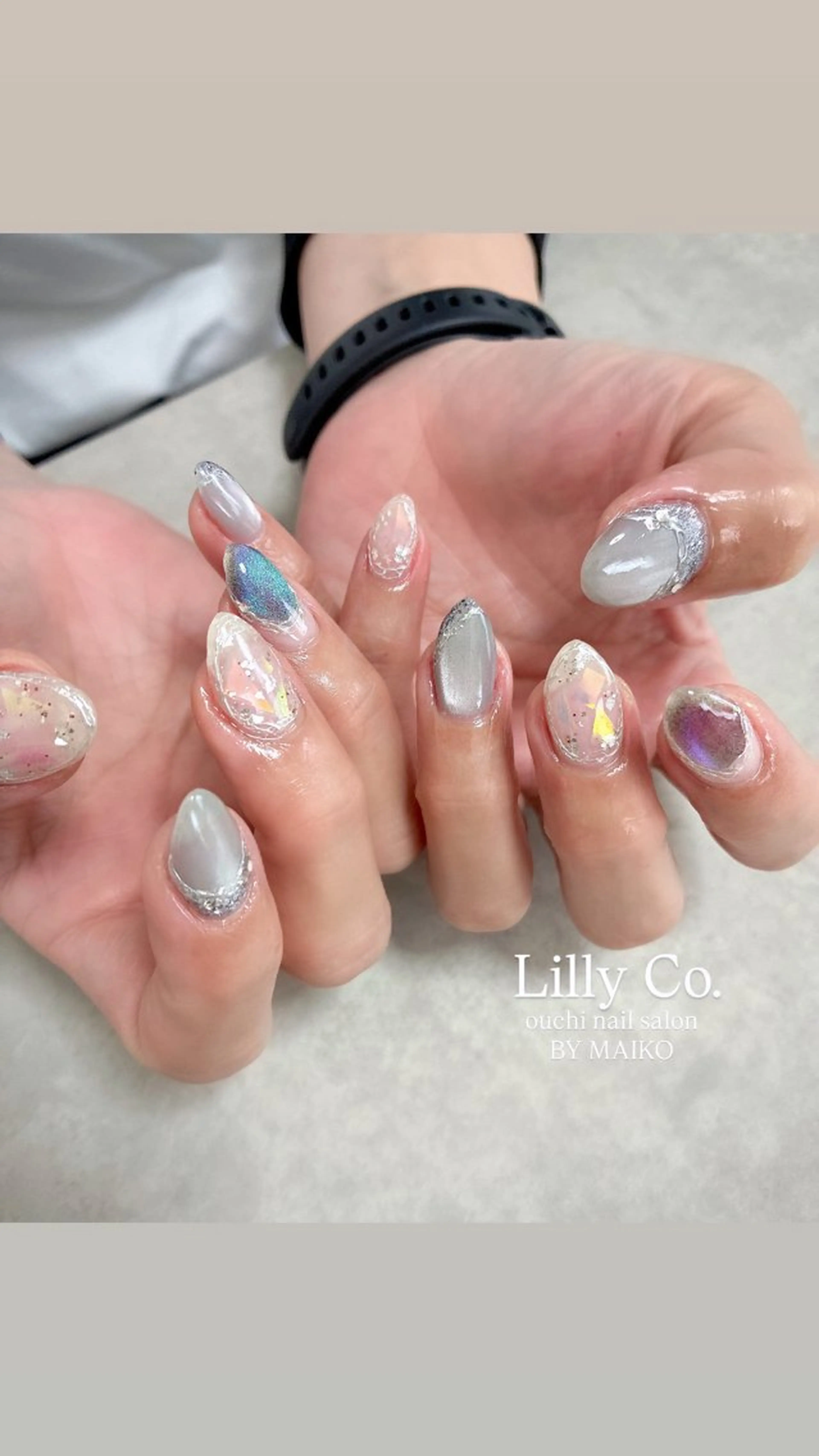 ネイル ハンドネイル ハンドケア Lilly Co.のネイルデザイン