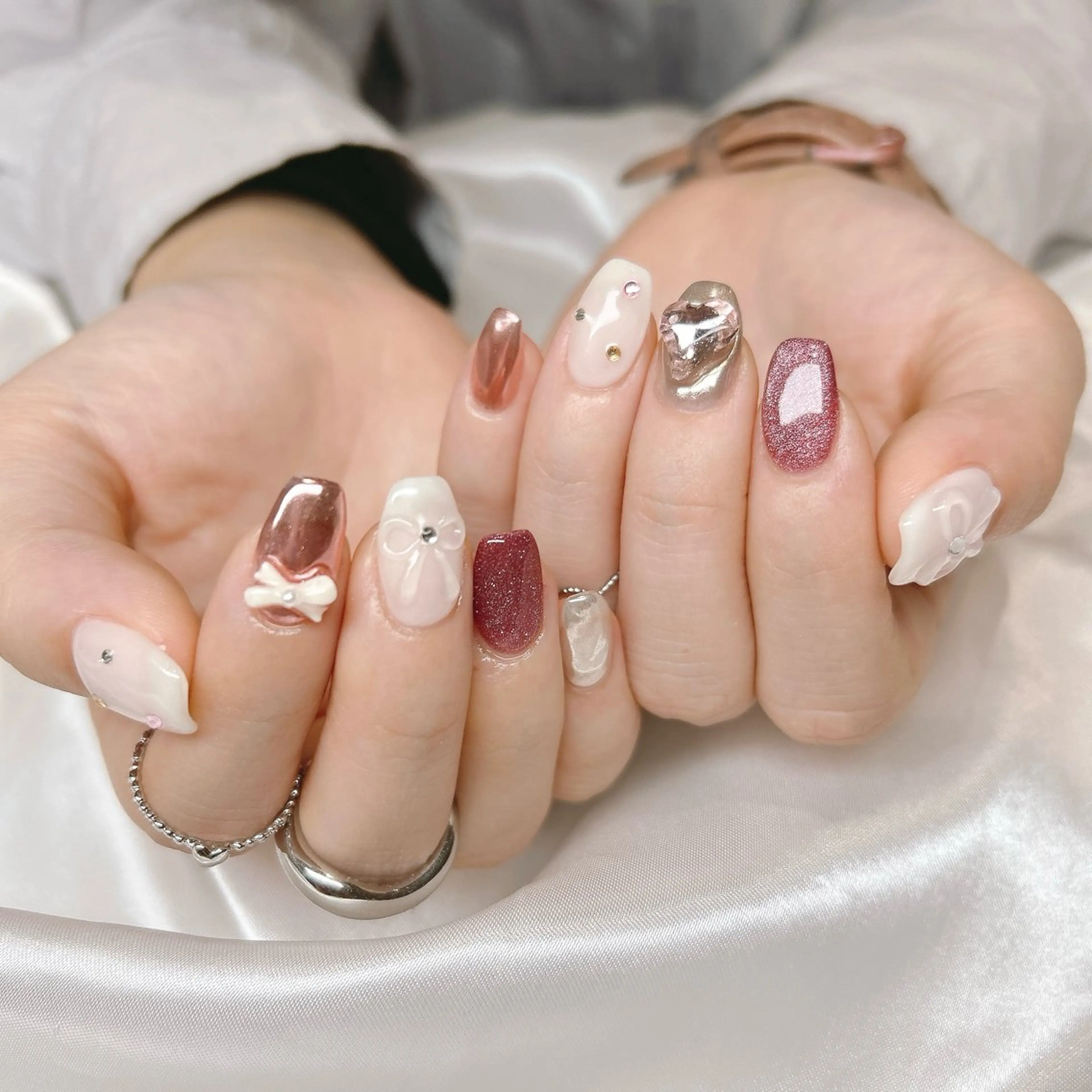 ネイル ハンドネイル junna 金山.東別院.上前津のネイルデザイン