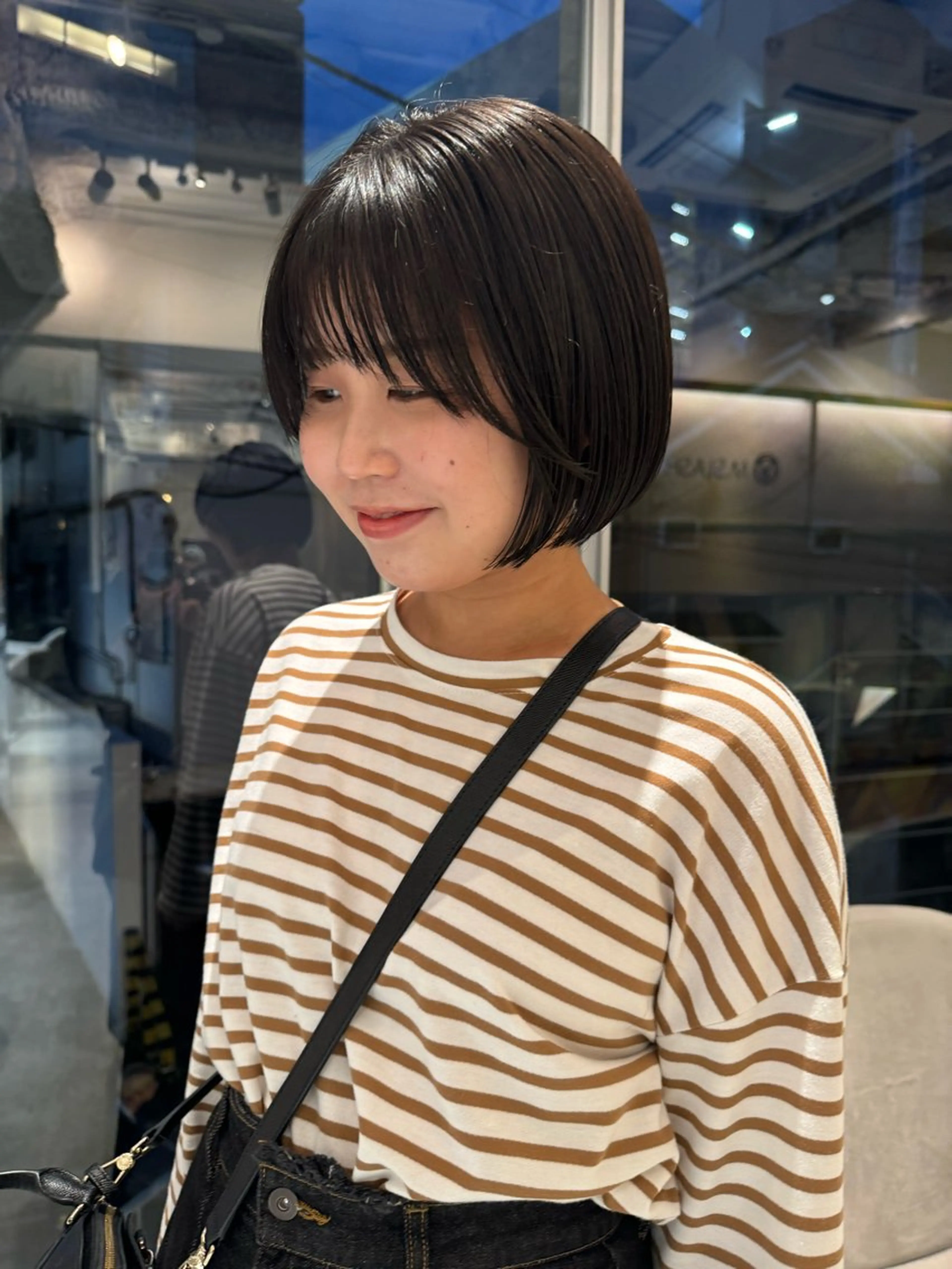 ショート カット 似合わせボブ/ 大人ボブ🩵しおのヘアスタイル