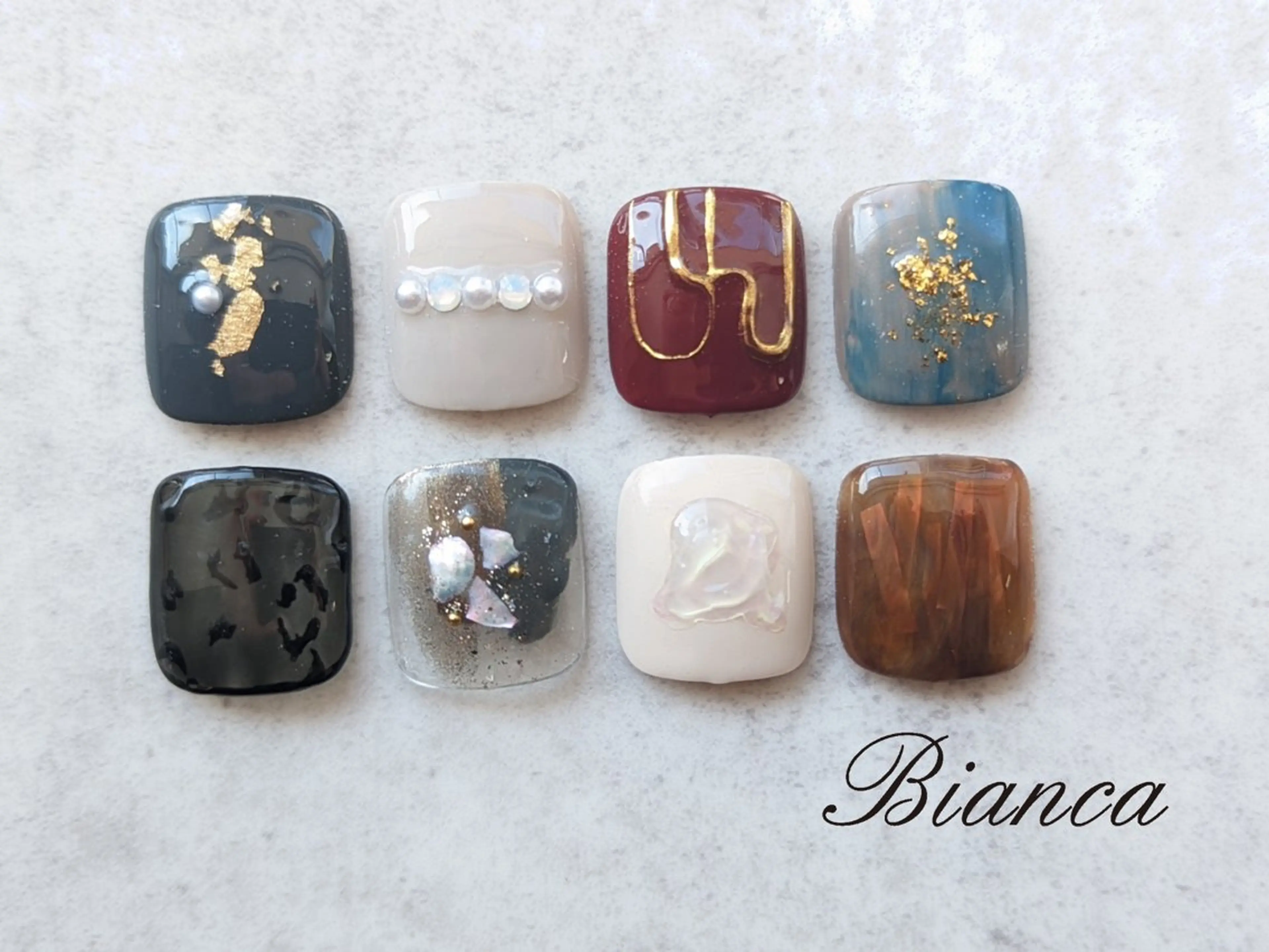 ネイル BIANCA Ouchidaのネイルデザイン