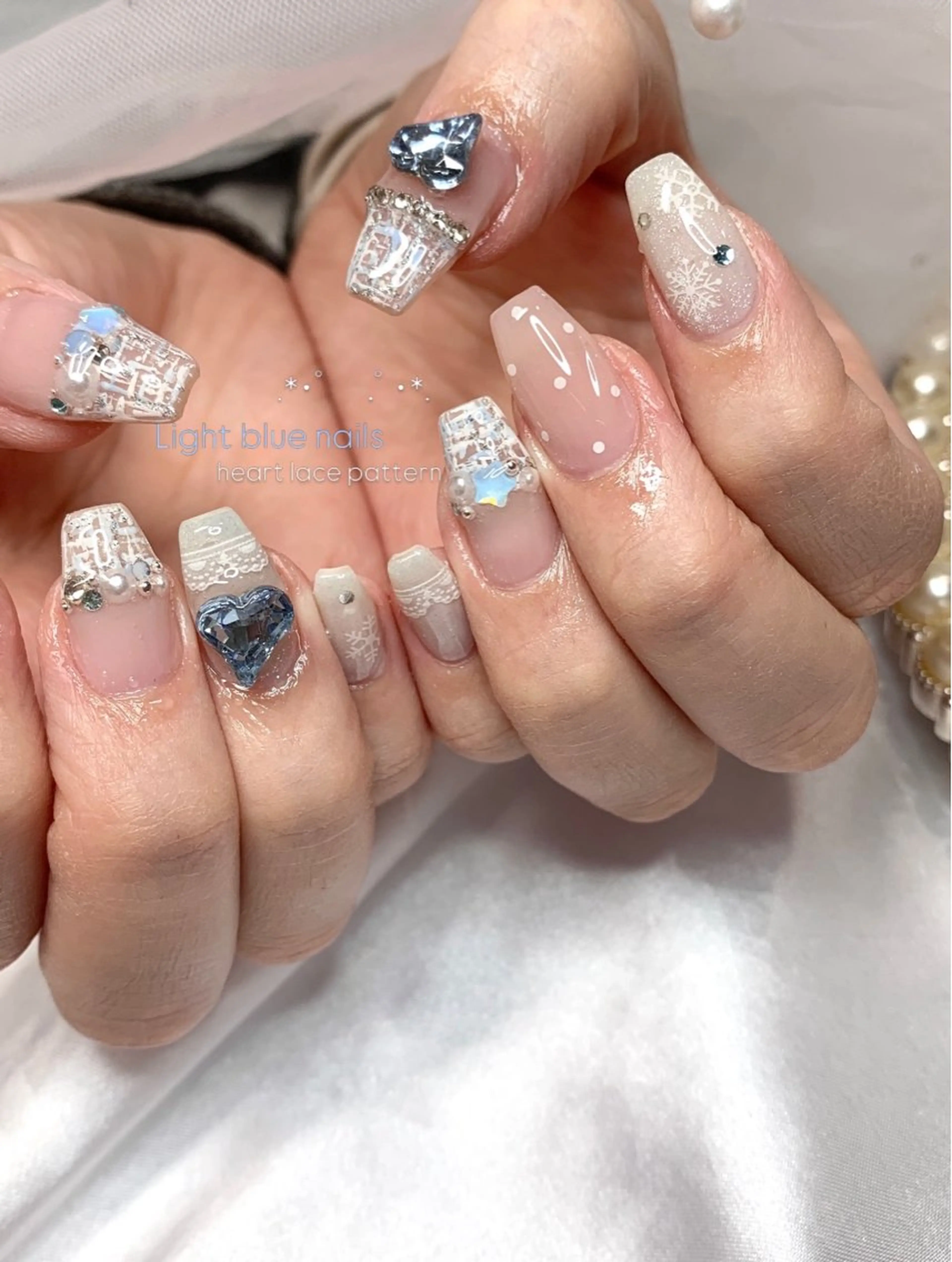 ネイル ハンドネイル La neige* yuki 🐩🌙のネイルデザイン