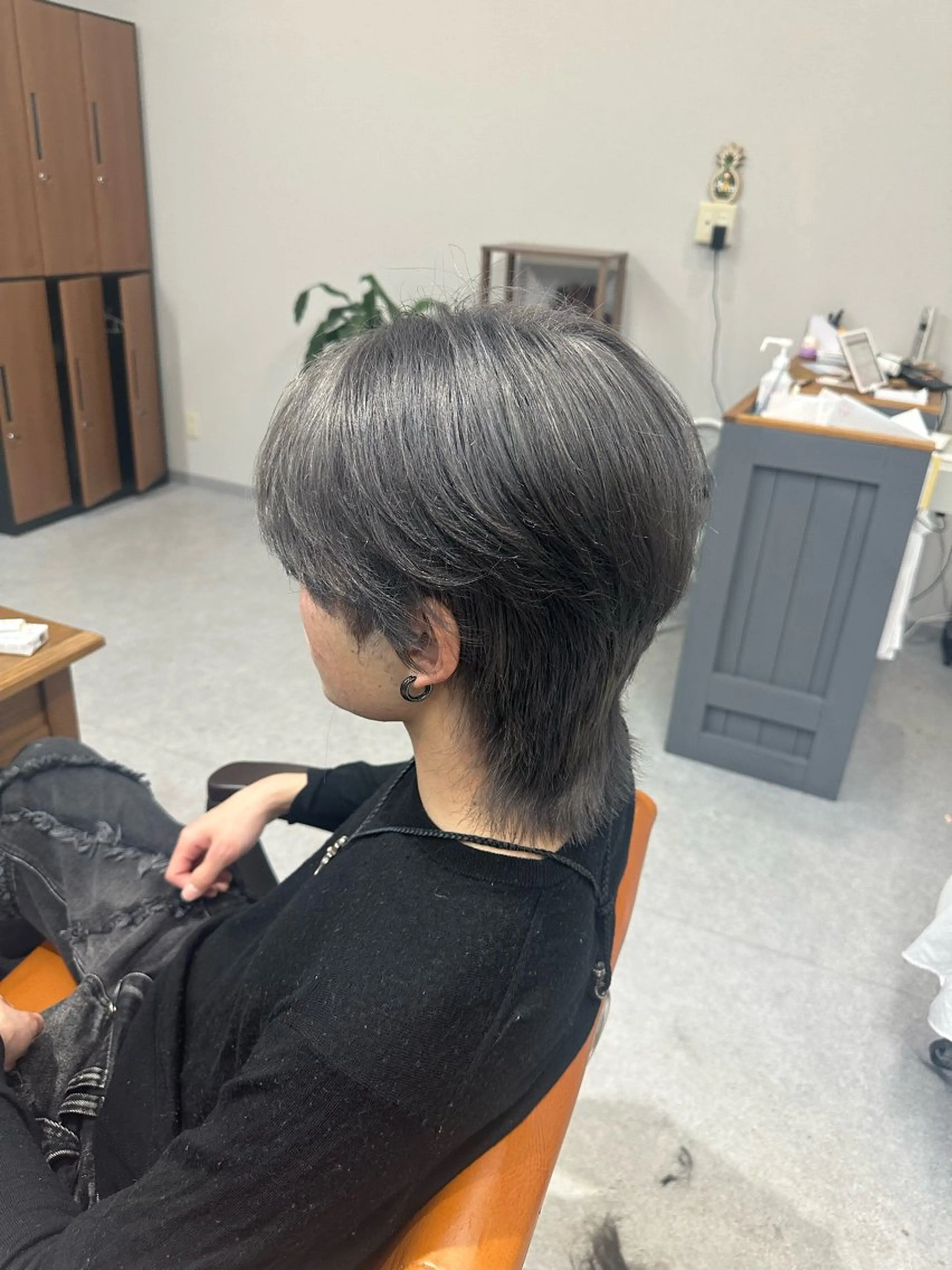 メンズ ヘアカラー 中島 大聖のヘアスタイル