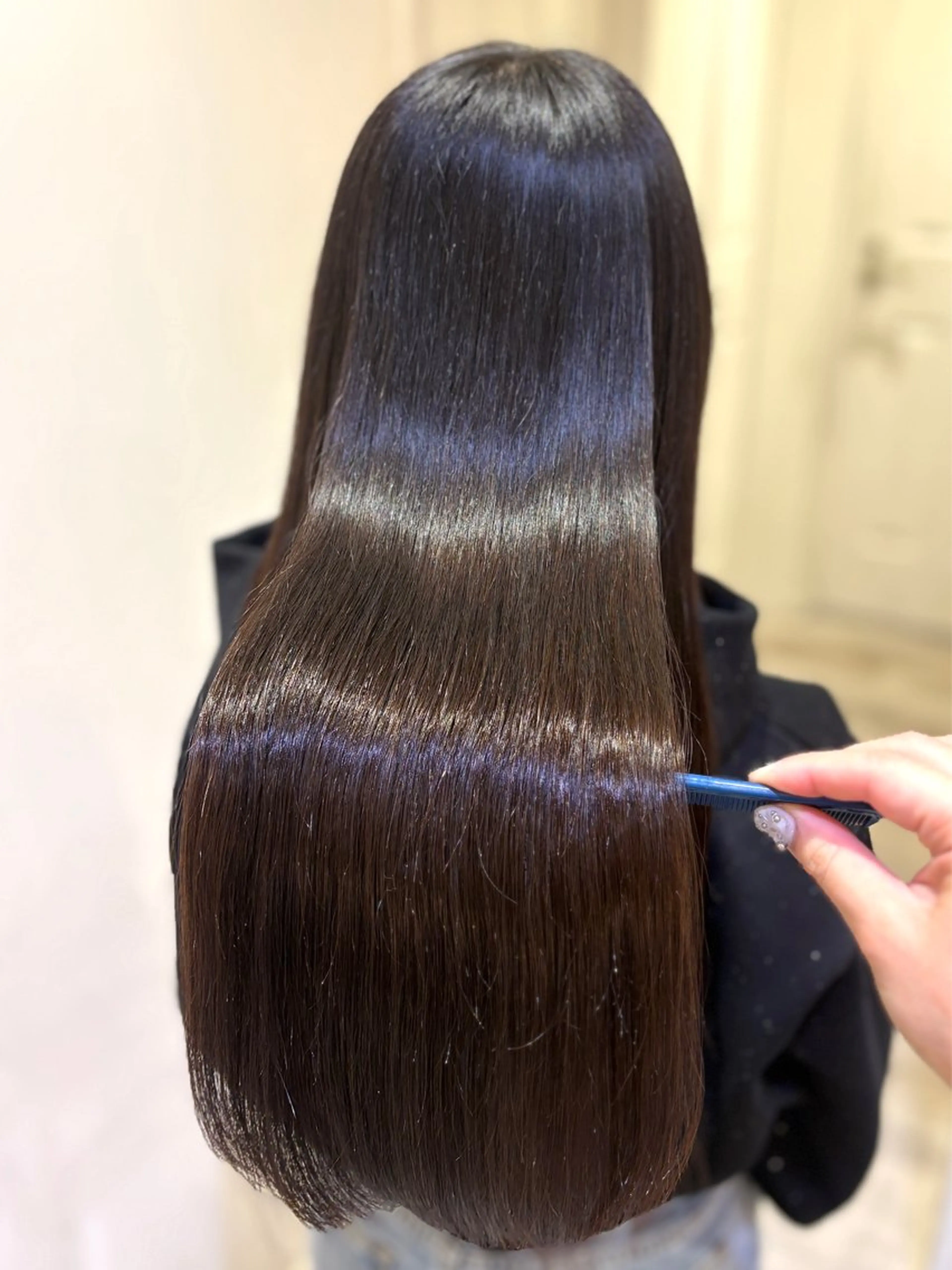 ロング カラー 💙mai🫧 縮毛矯正・ハイライトのヘアスタイル