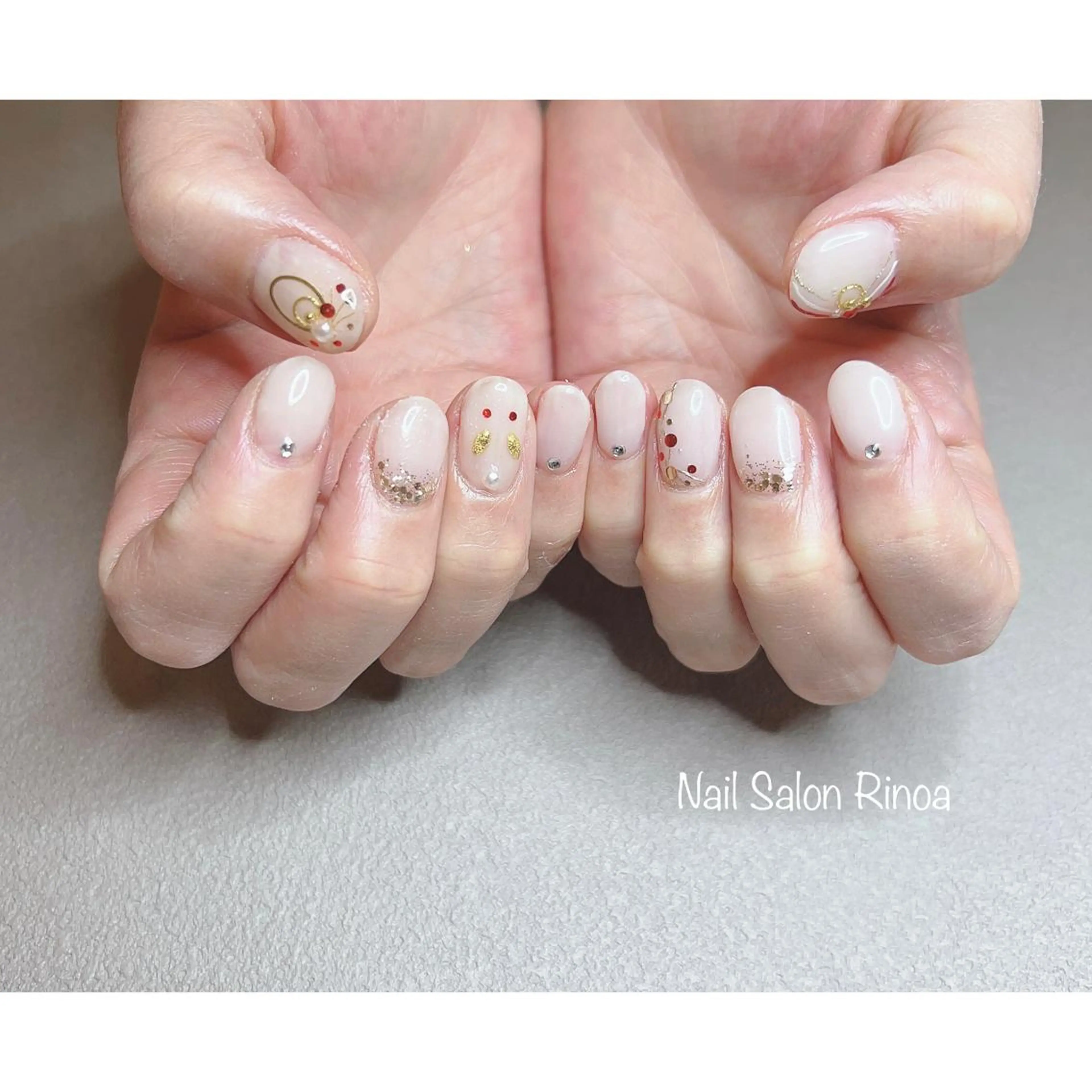 ネイル ハンドネイル フットネイル Nail Salon Rinoaのネイルデザイン
