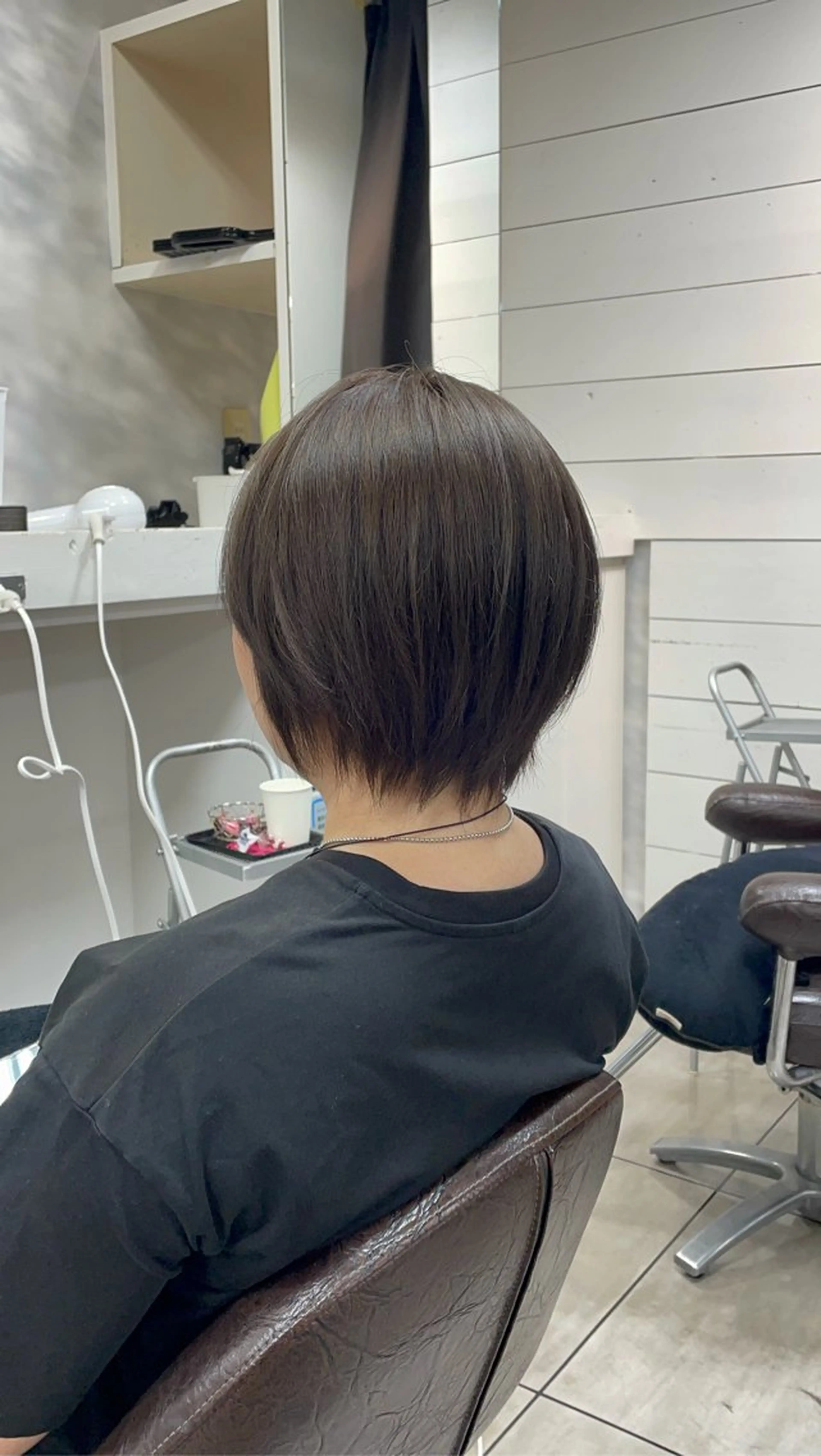 ショート カラー カット ヘアカラー トリートメント 似合わせ/前髪カット /店長   村上直也のヘアスタイル