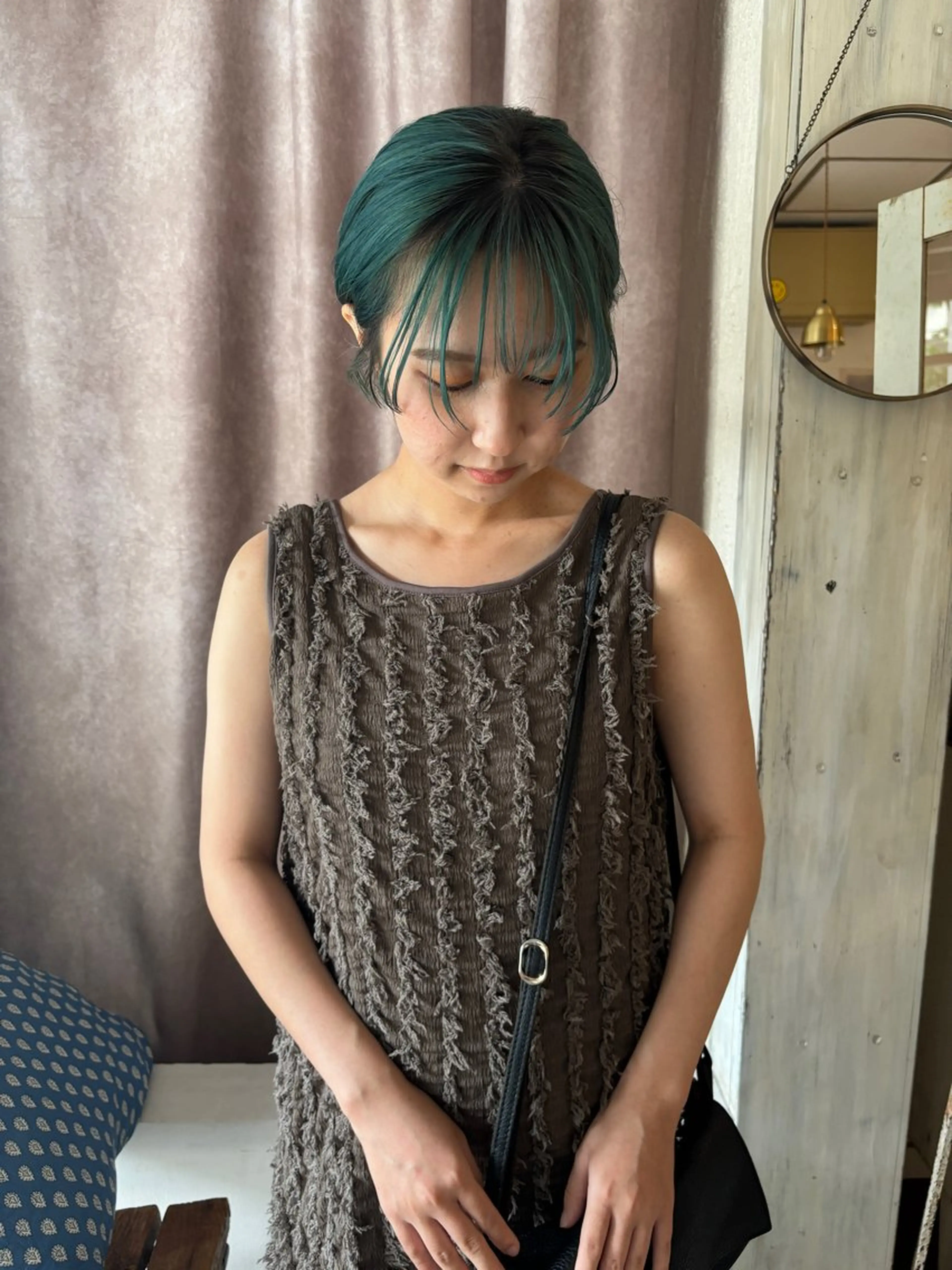 ショート saya/似合わせ /透明感カラーのヘアスタイル